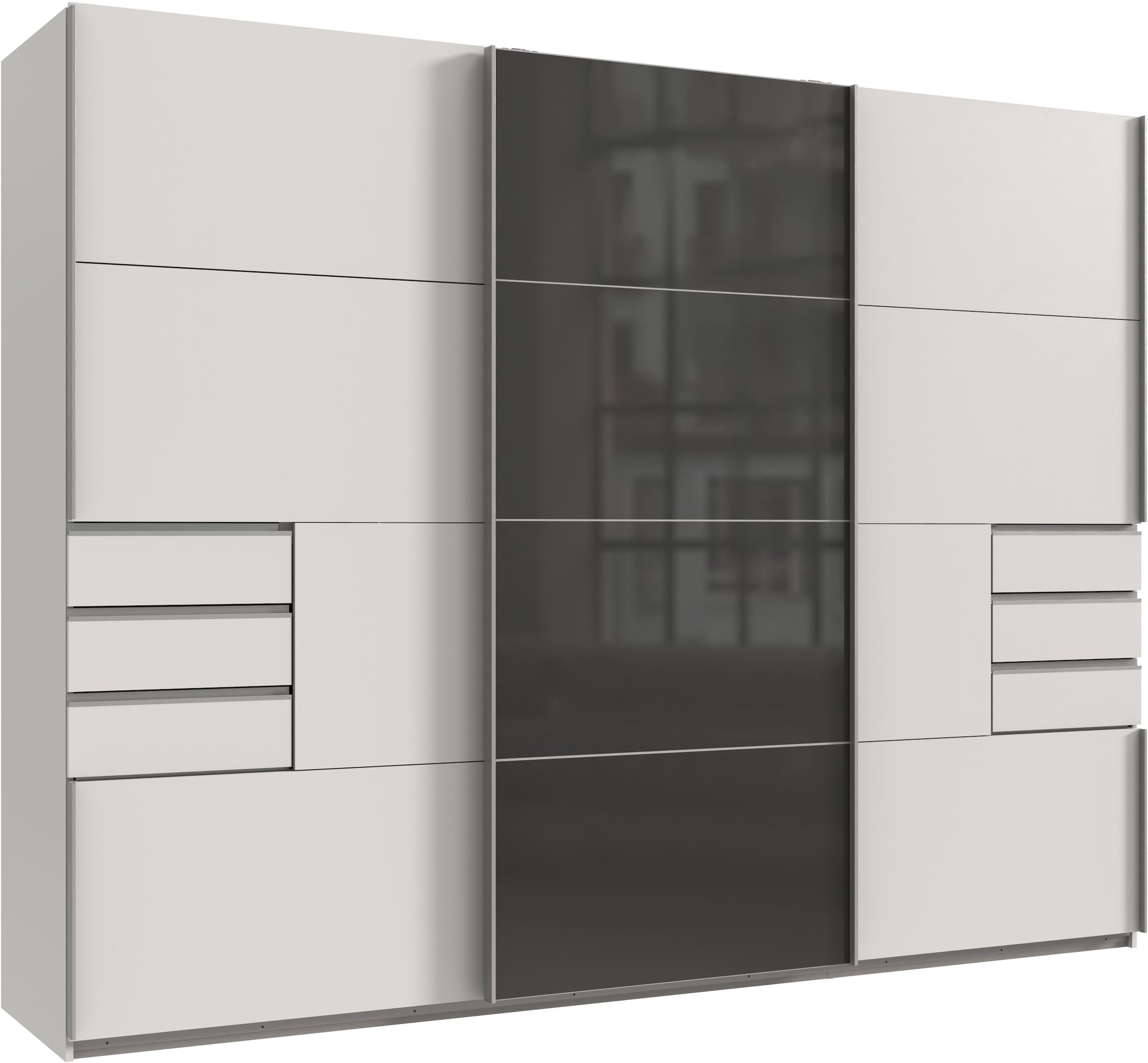 Wimex "Saigon, Kleiderschrank mit Schiebetür" mit Glaselementen, 3 Türen, 2 günstig online kaufen