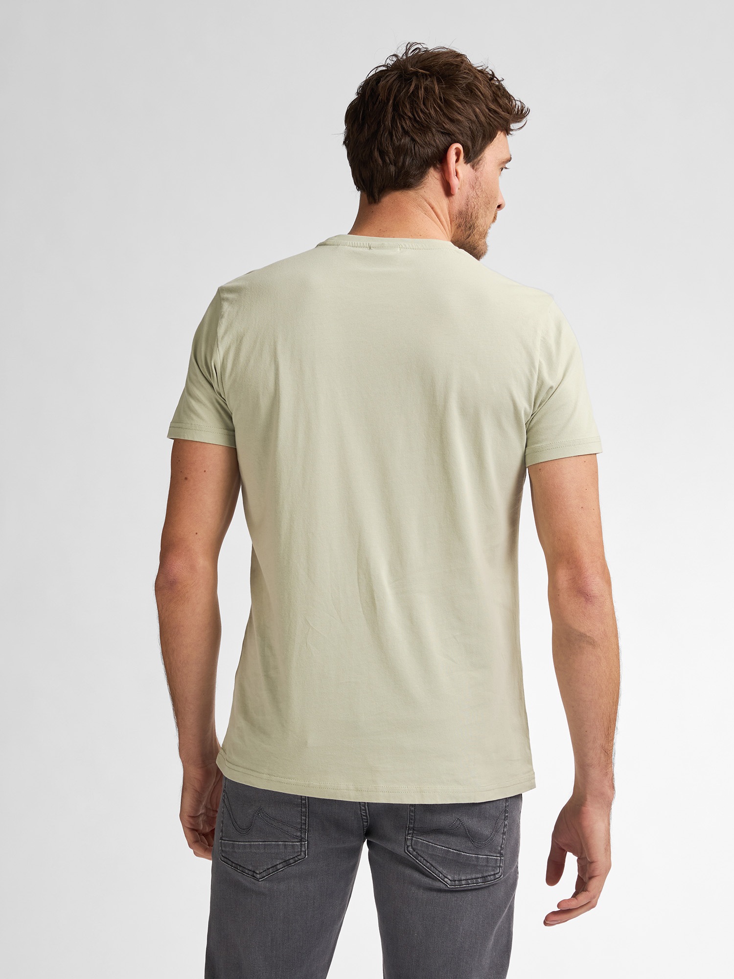 Petrol Industries Rundhalsshirt, mit Logo Stickerei