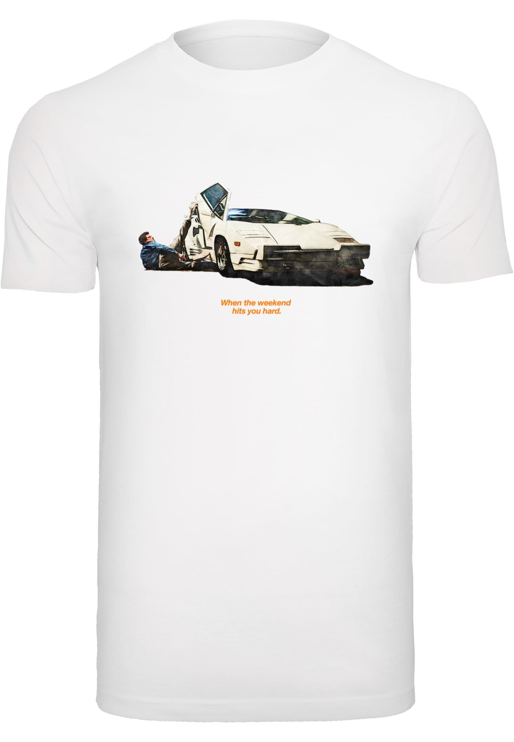 MisterTee T-Shirt "MisterTee Herren Weekend Wolf Tee" 1 Stk. tlg. günstig online kaufen