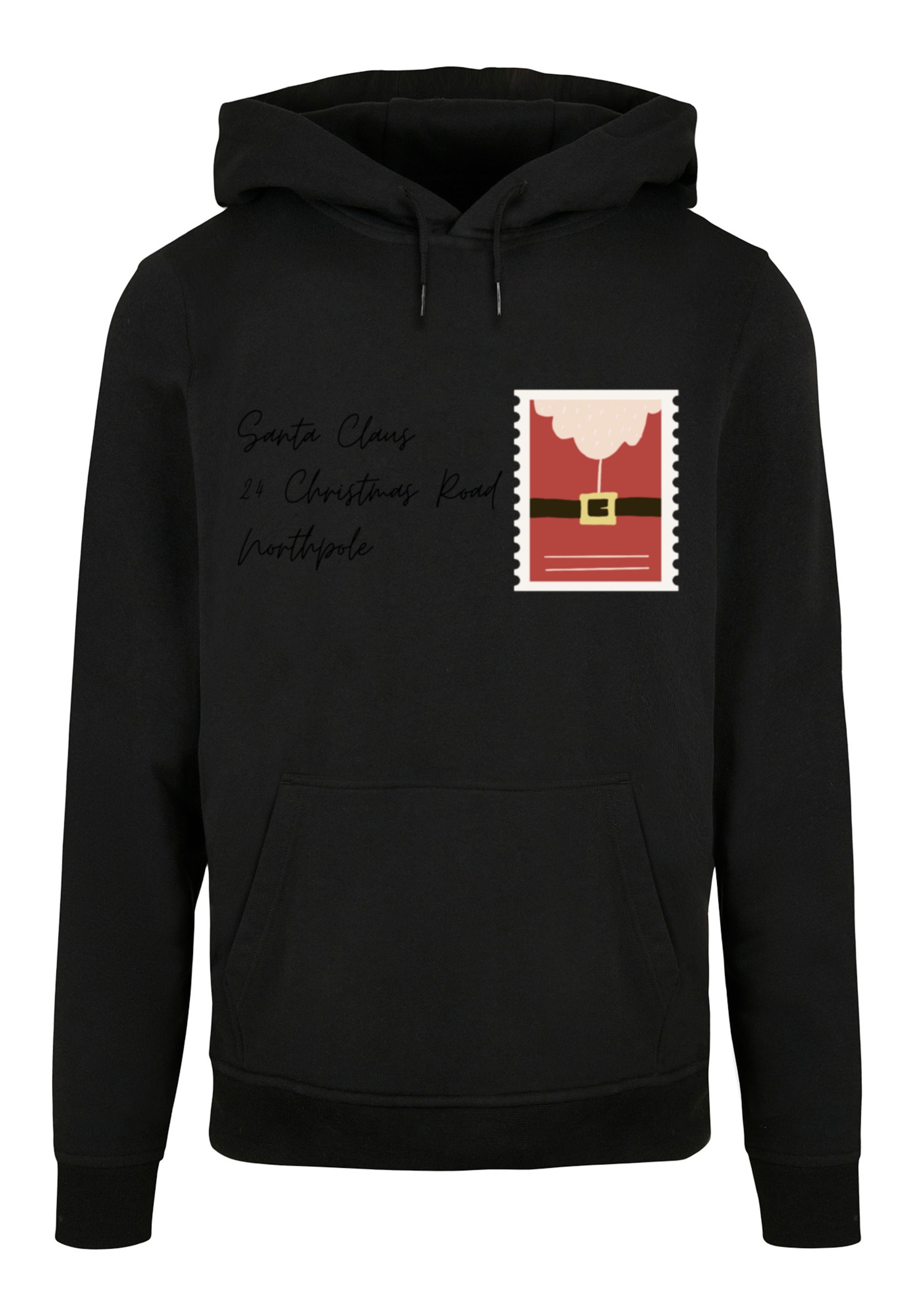 F4NT4STIC Kapuzenpullover »Santa Letter Weihnachten«, Print