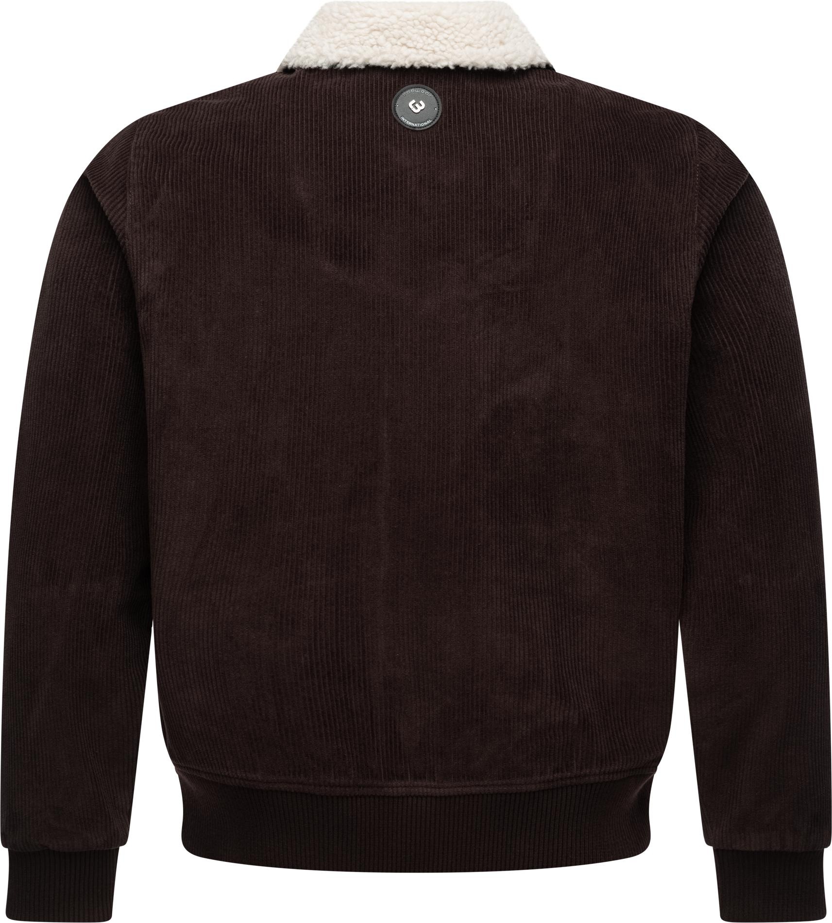 Thumbnail - Ragwear Cordjacke "Aviss" ohne Kapuze Wasserdichte Herren Übergangsjacke aus Kord