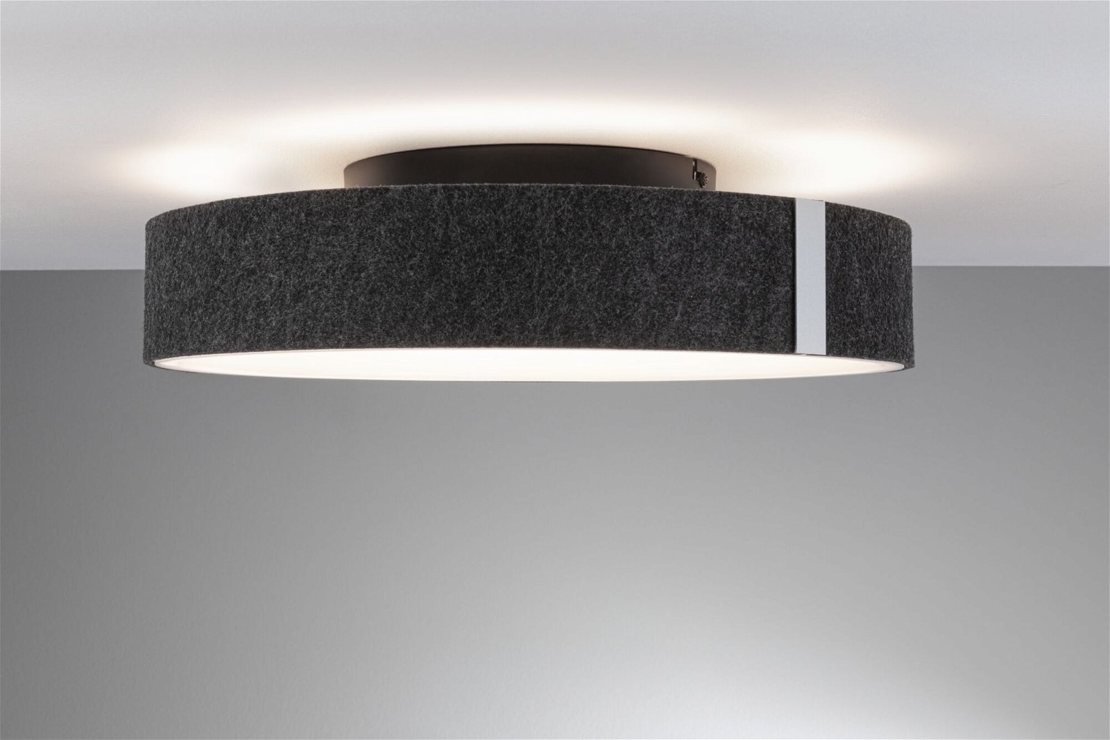 Paulmann LED Deckenleuchte »Malika 2700K 2300lm 230V 29W Anthrazit«, 1 flammig, 3-Step-Dim