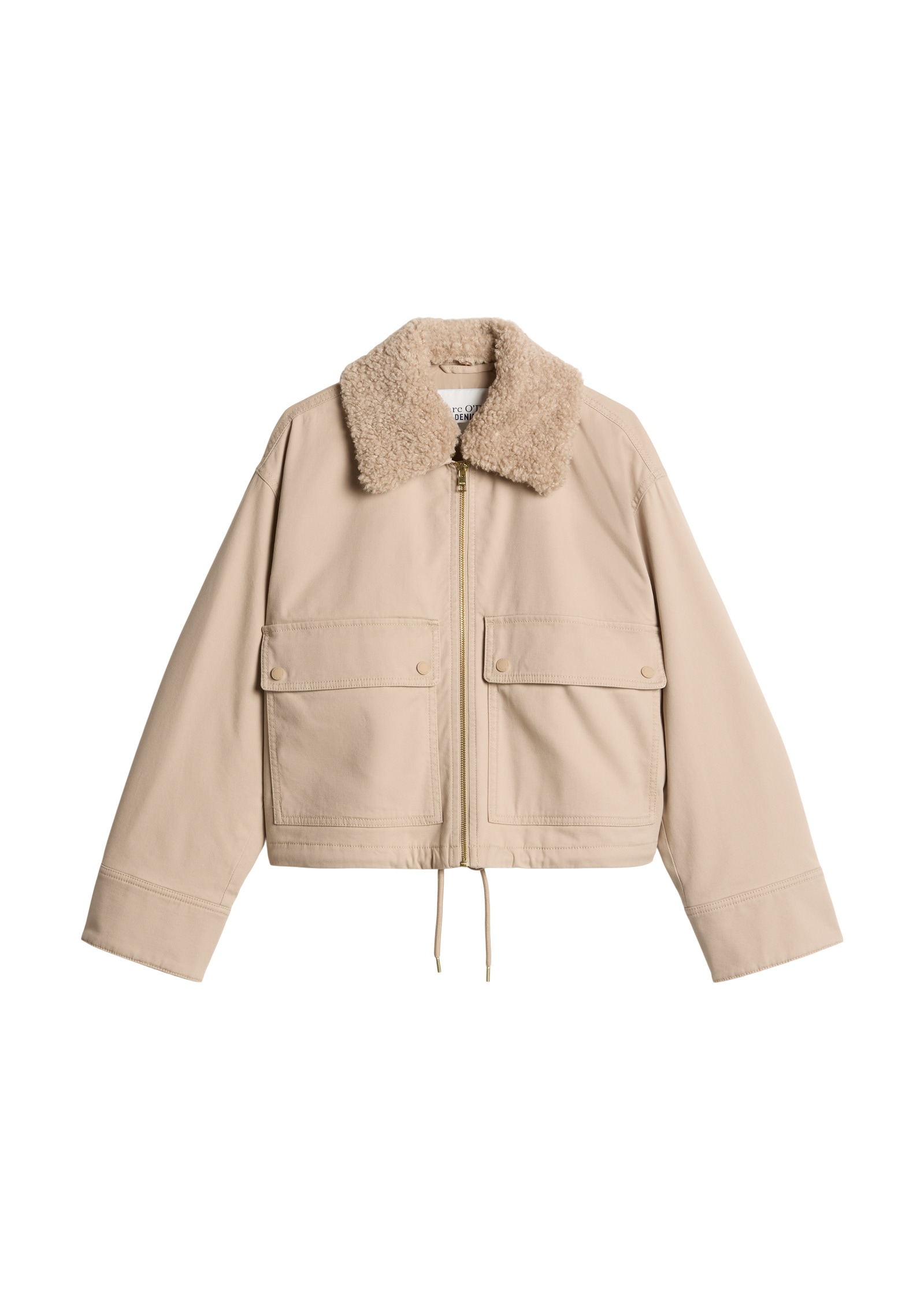 Marc O'Polo DENIM Outdoorjacke »mit abnehmbarem Teddykragen«