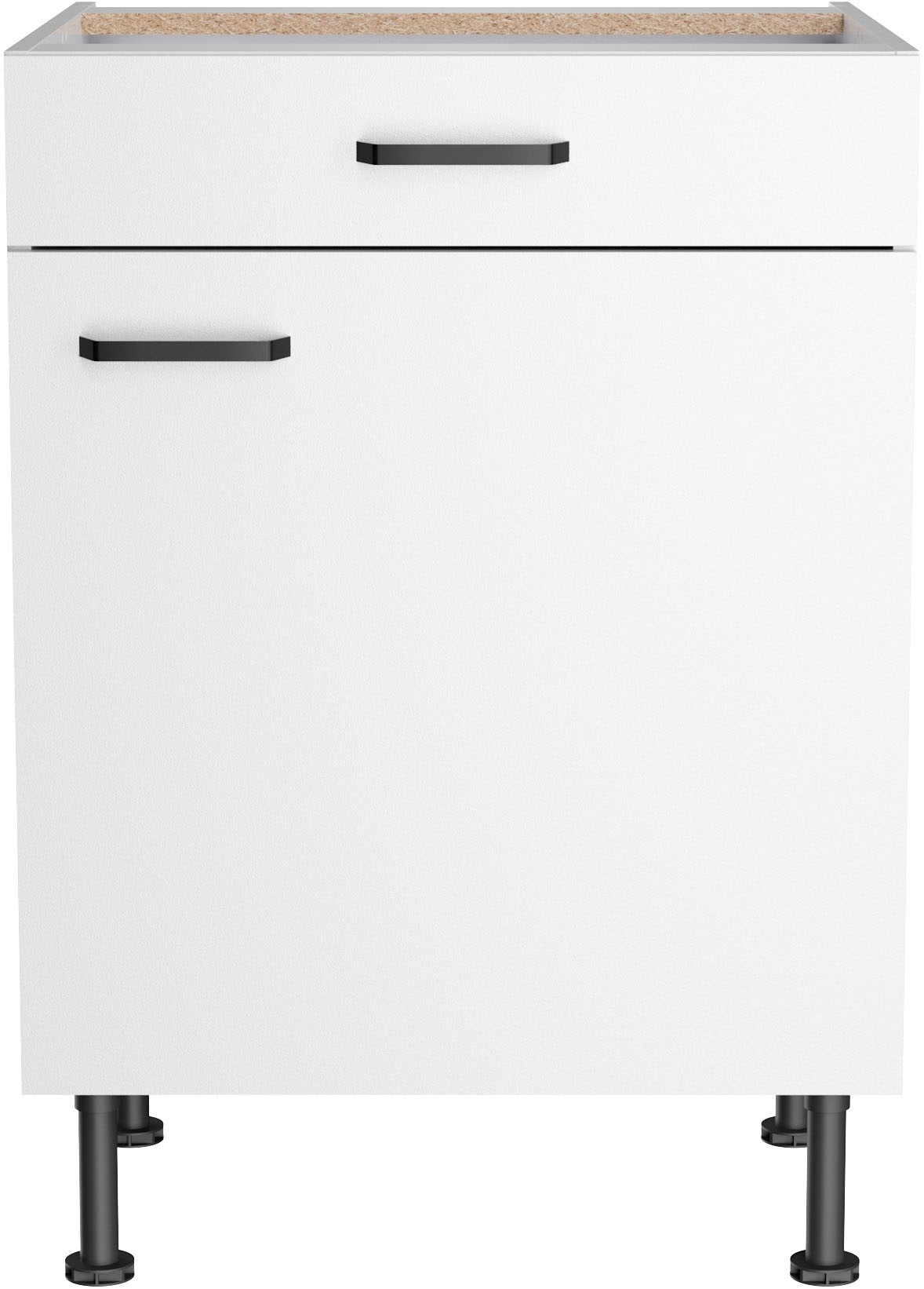 KOCHSTATION Unterschrank "KS-Paula" 60 cm breit, 87 cm hoch, mit 1 Schubkas günstig online kaufen