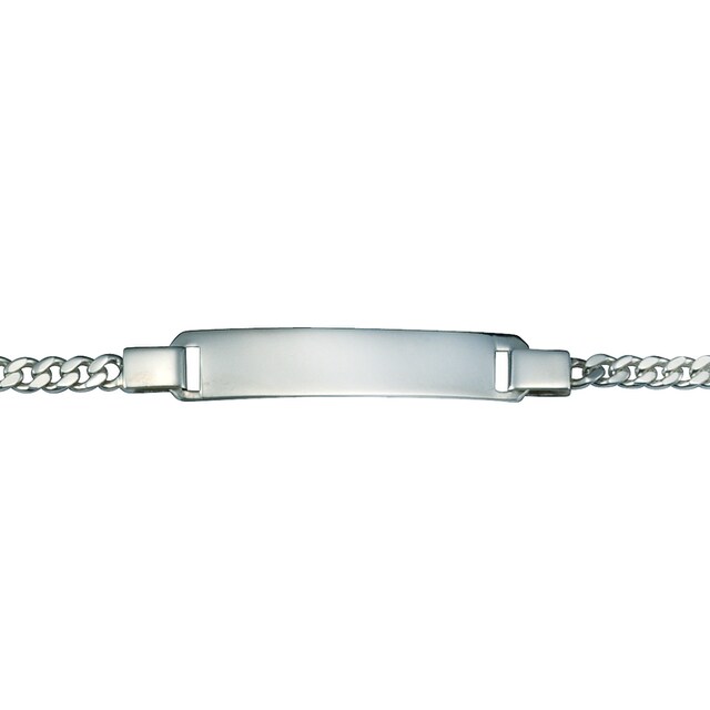 Vivance Armband »925 Silber rhodiniert Schildband« | BAUR