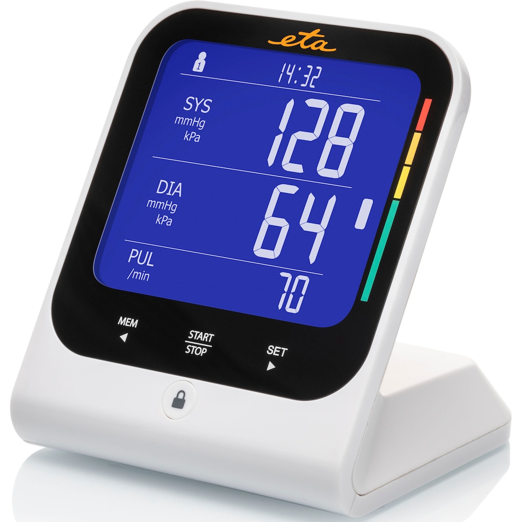 eta Oberarm-Blutdruckmessgerät »TMB-1490-CS ETA329790000«, Oszillometrische Messmethode