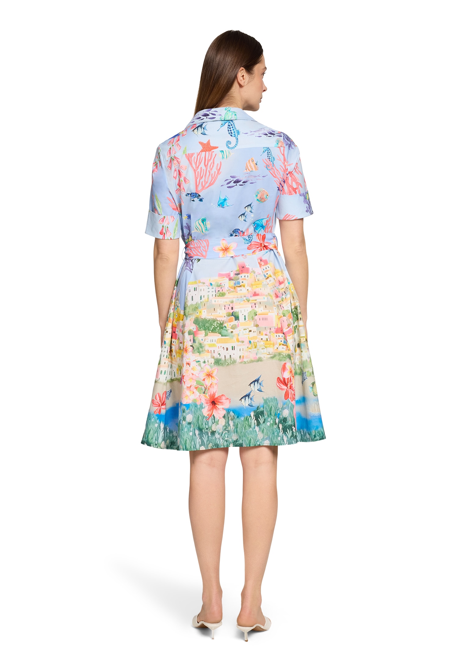 Vera Mont Hemdblusenkleid »Damen mit Knopfleiste« Nahttasche