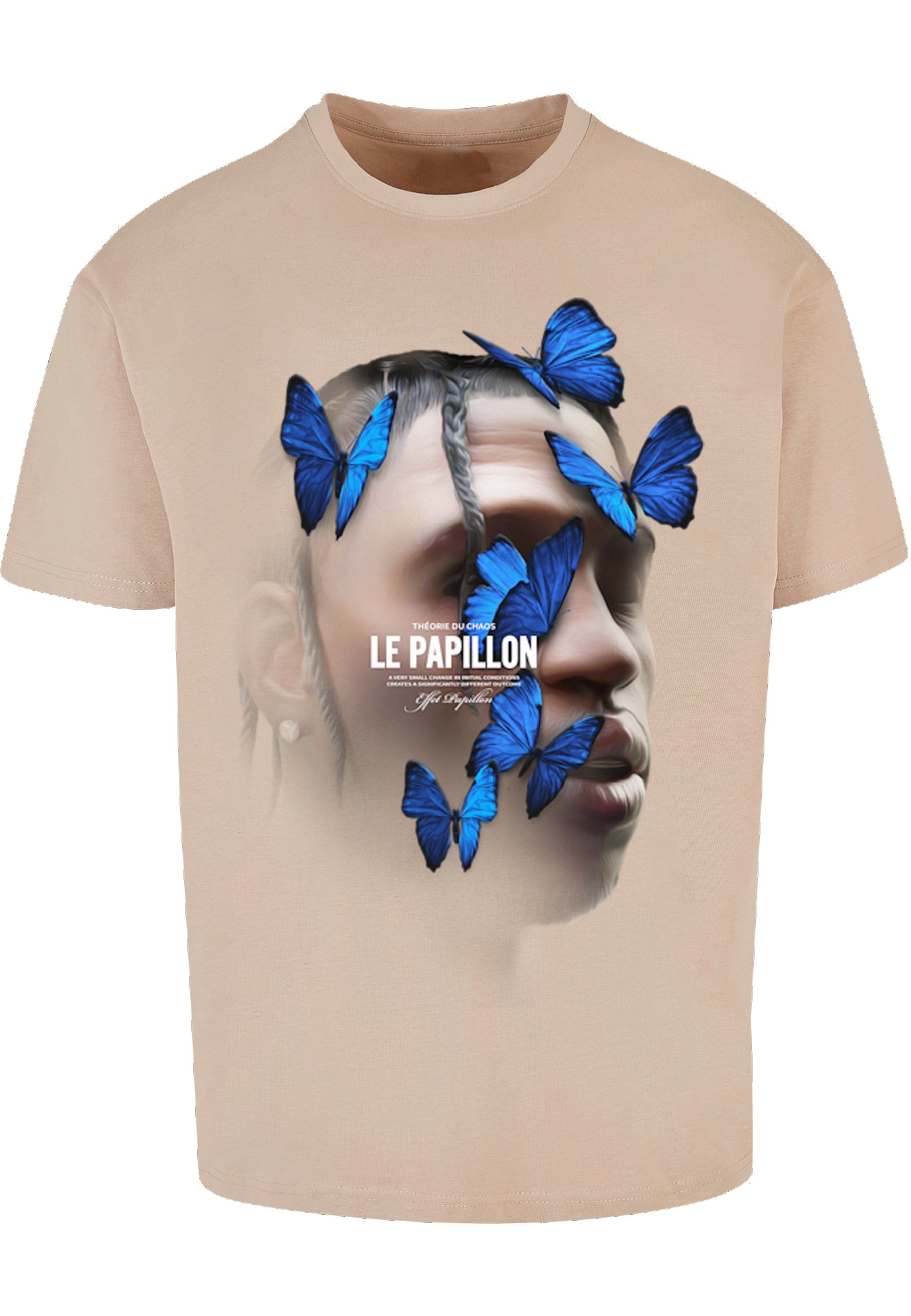 Upscale by Mister Tee Kurzarmshirt "Upscale by Mister Tee Herren Le Papillon Oversize Tee" 1