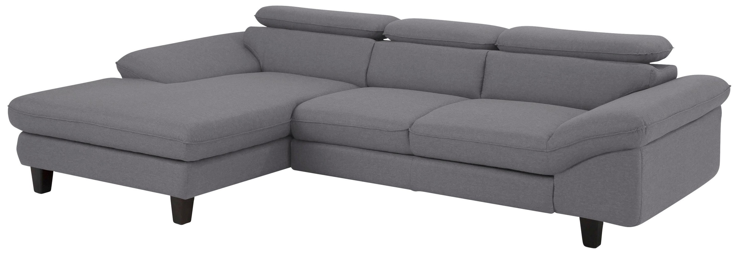 Home affaire Ecksofa »Pilot L-Form«, mit Kopfteilverstellung, wahlweise mit Bettfunktion & Bettkasten