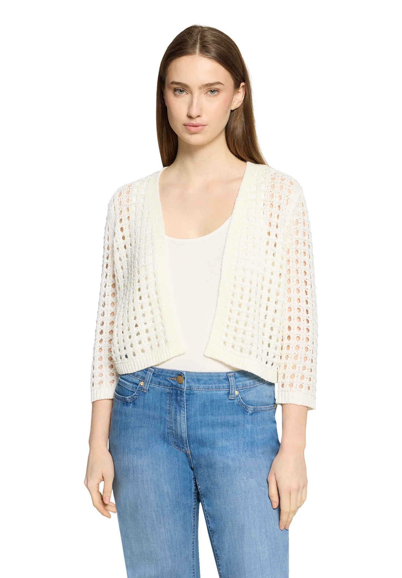 Betty Barclay Strickjacke »Damen mit Effektgarn« 1 tlg.