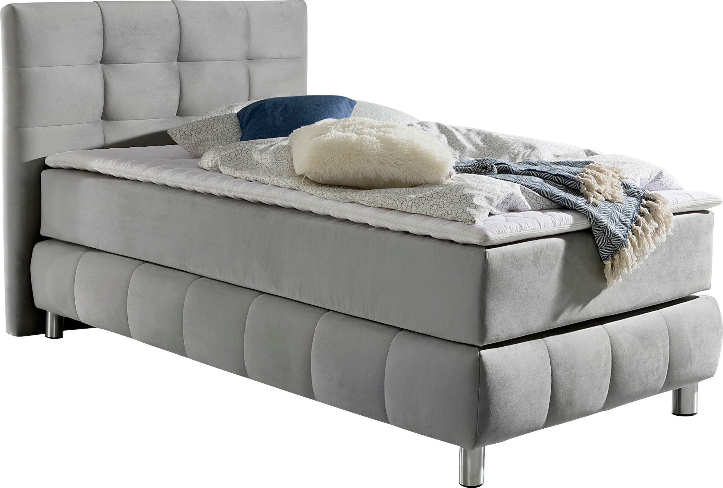 andas Boxspringbett "Salo", incl. Topper, 6 Breiten, 2 Härtegrade, TFK auch günstig online kaufen