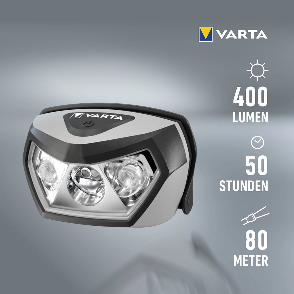 VARTA Kopflampe »Outdoor Sports H30R Wireless Pro mit Akku«