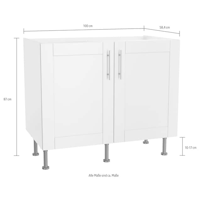 OPTIFIT Spülenschrank »Ahus«, Breite 100 cm kaufen | BAUR