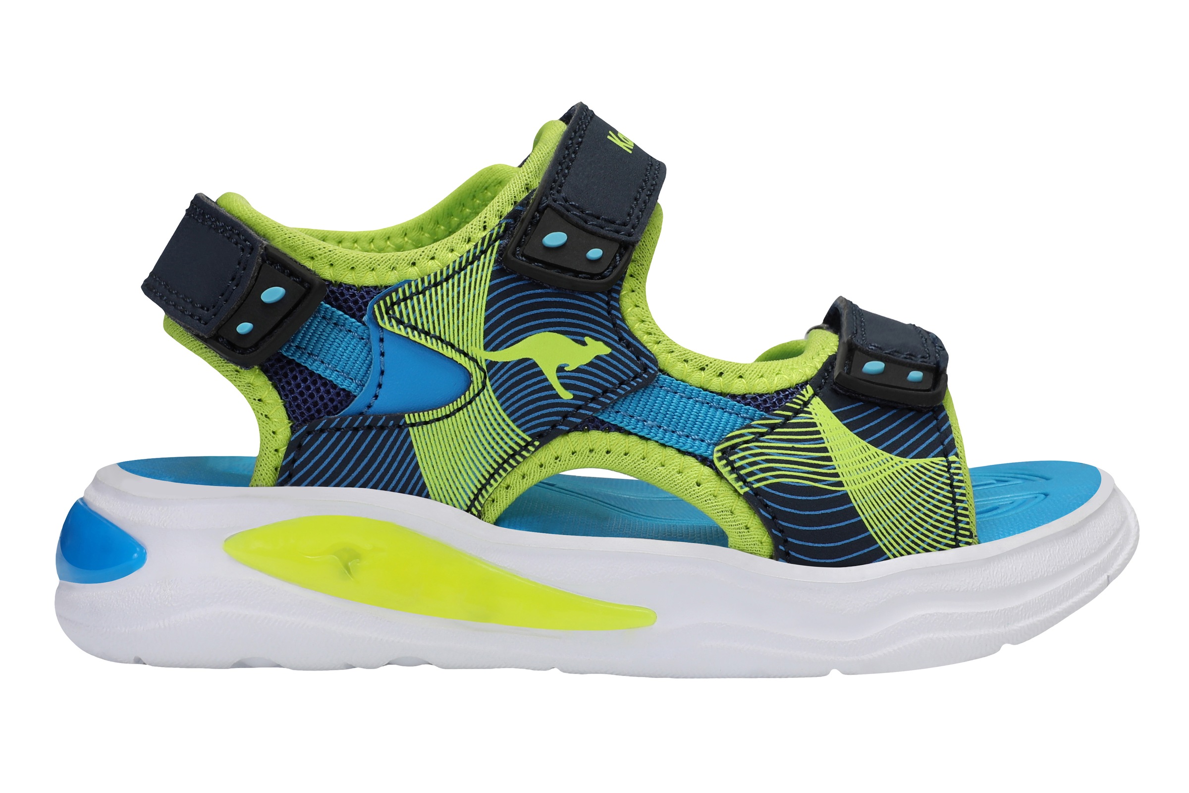 Thumbnail - KangaROOS Sandale "K-SLS Ruffy" mit Blinkfunktion