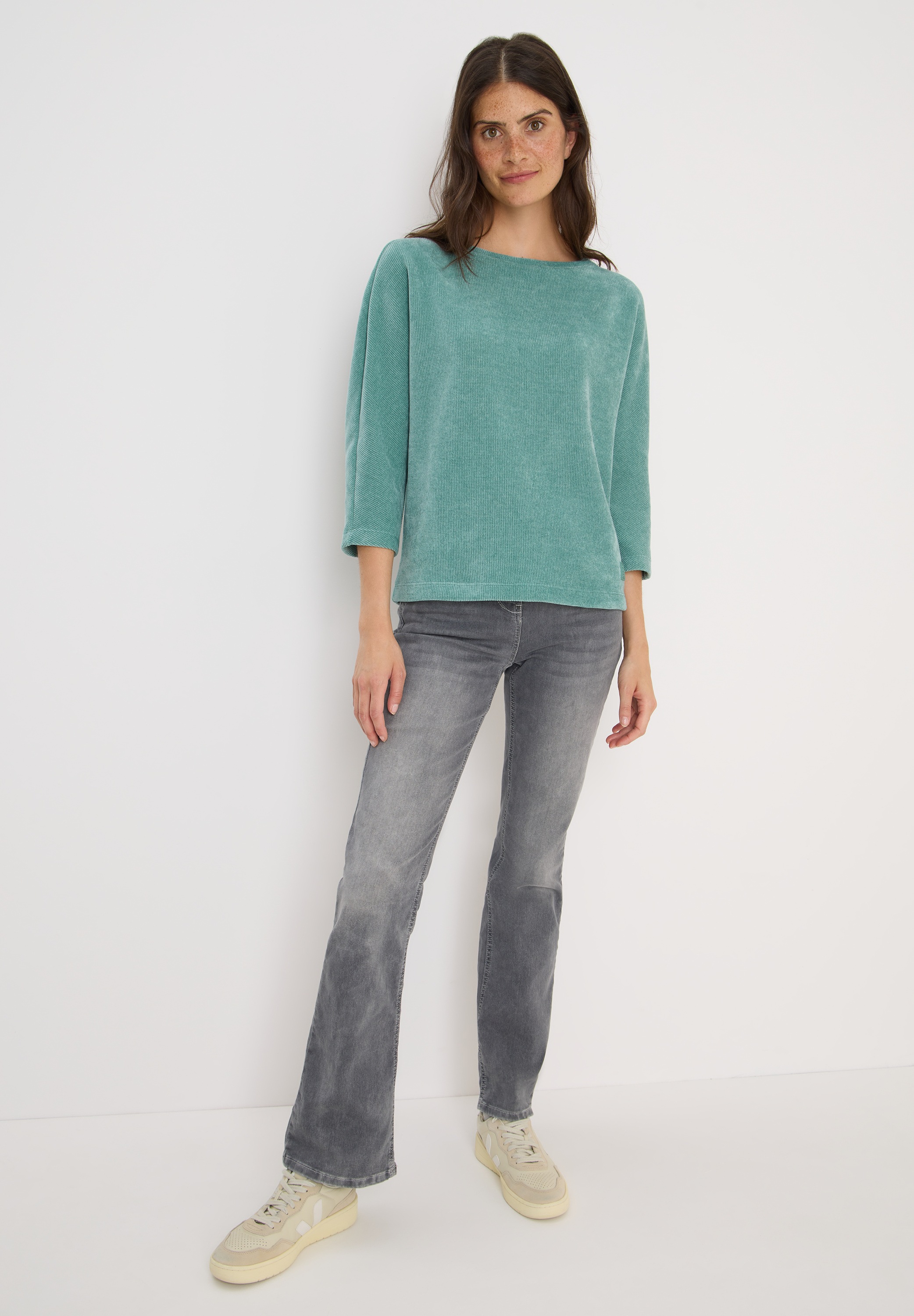 Cecil 3/4-Arm-Shirt, mit 3/4 Ärmeln