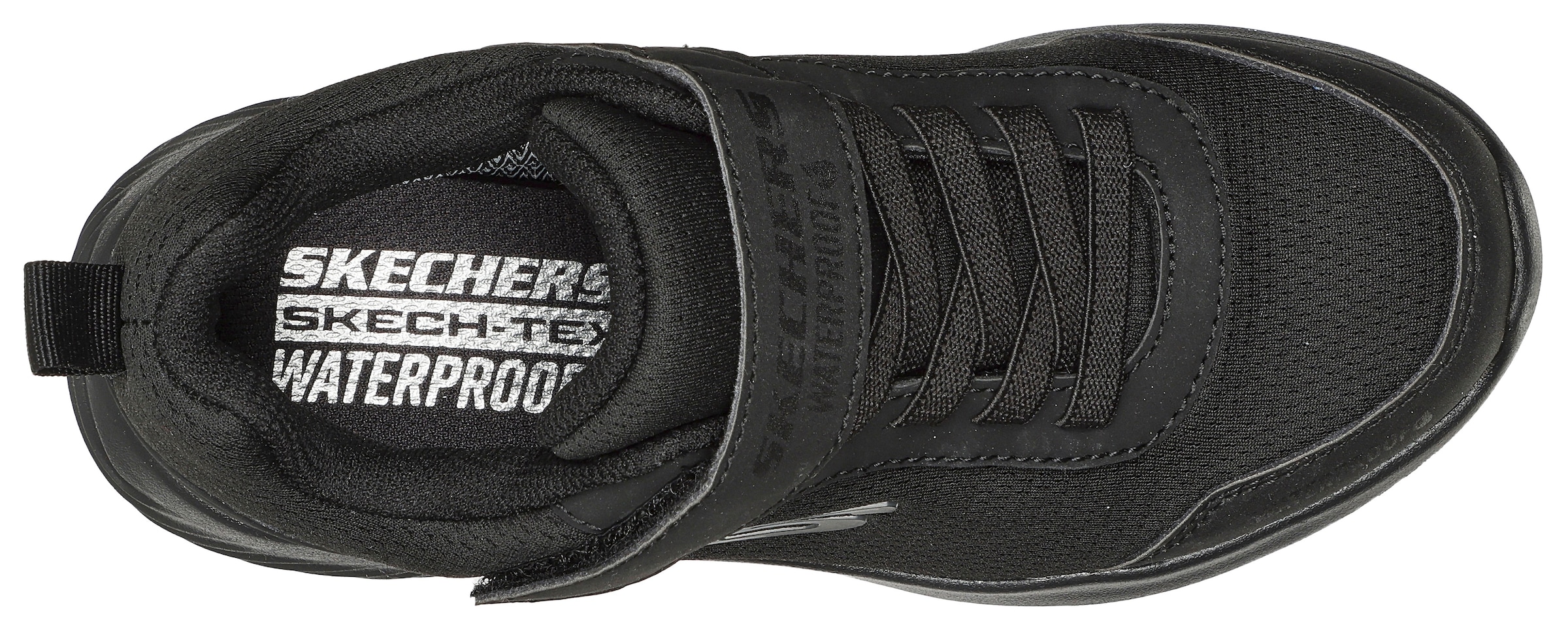 Skechers Klettschuh »BOUNDER-DRIPPER DROP«, Sneaker, Freizeitschuh mit Nahtversiegeltem, wasserdichtem Design