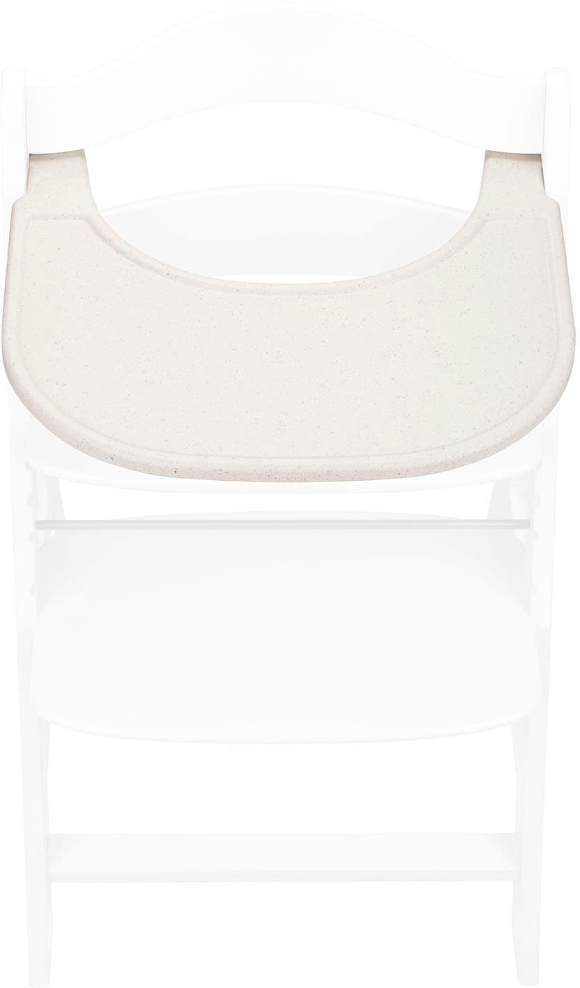 Hauck Hochstuhltablett »Alpha Click Tray, Speckle Beige«, aus recyceltem Material