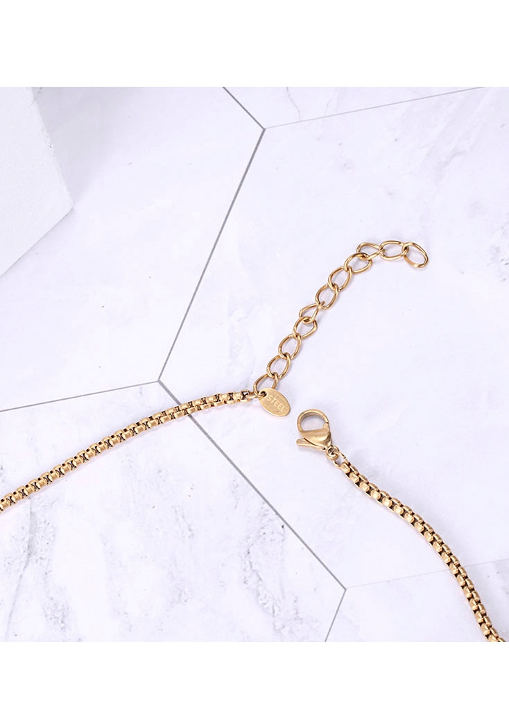 Firetti Edelstahlkette »Schmuck Geschenk Venezianerkettengliederung, 2,5 mm breit«