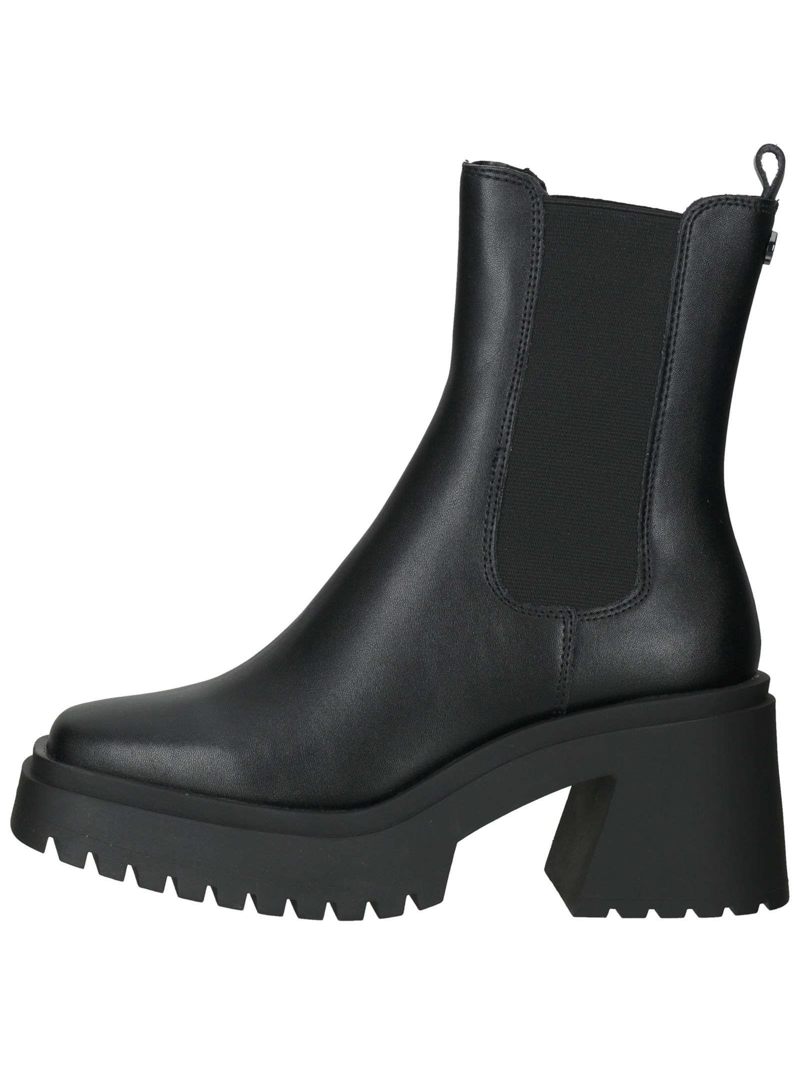 STEVE MADDEN High-Heel-Stiefelette »STEVE MADDEN Stiefelette Leder/Textil«