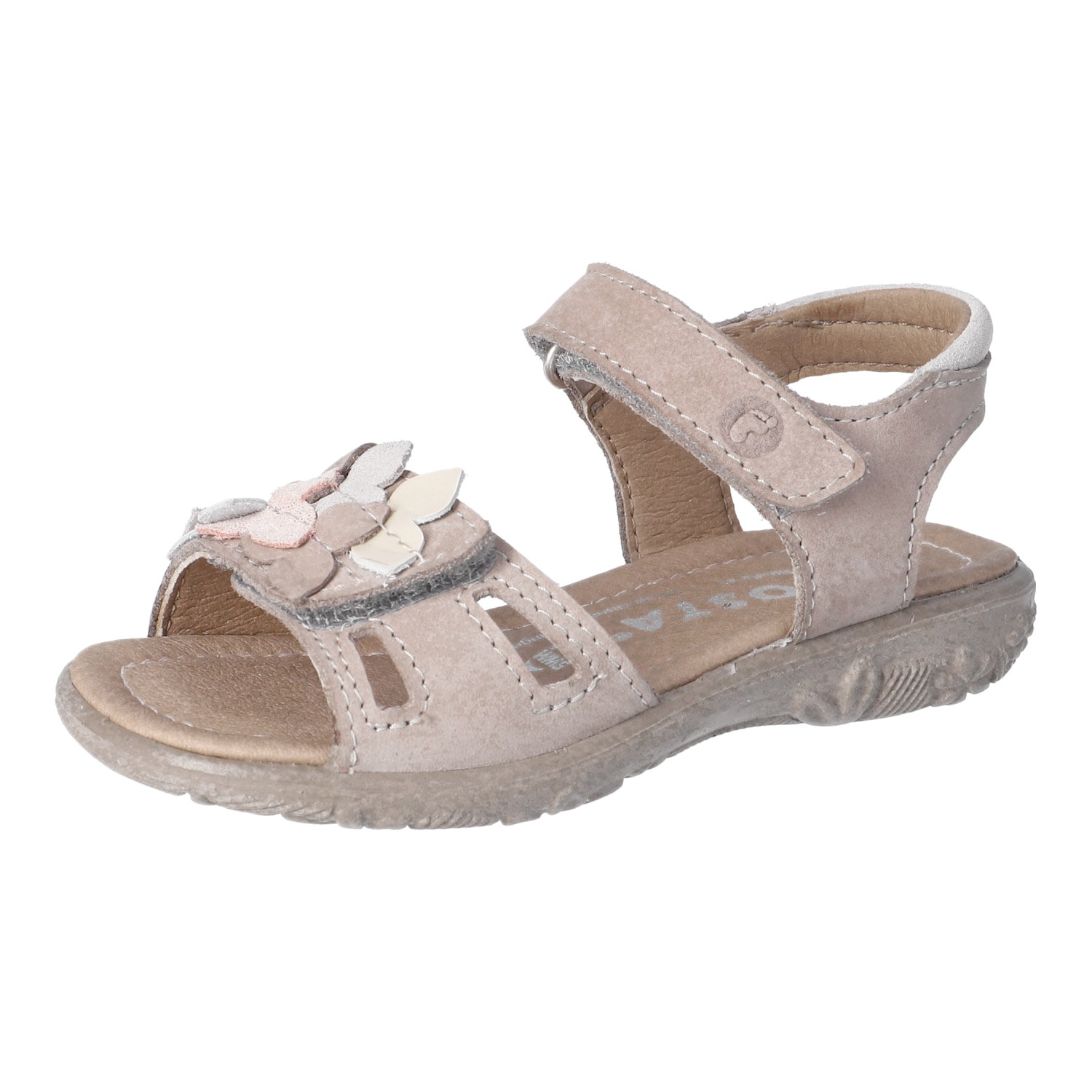 Ricosta Sandale "Mirella" Klettschuh mit Verzierung, Größenschablone zum Download