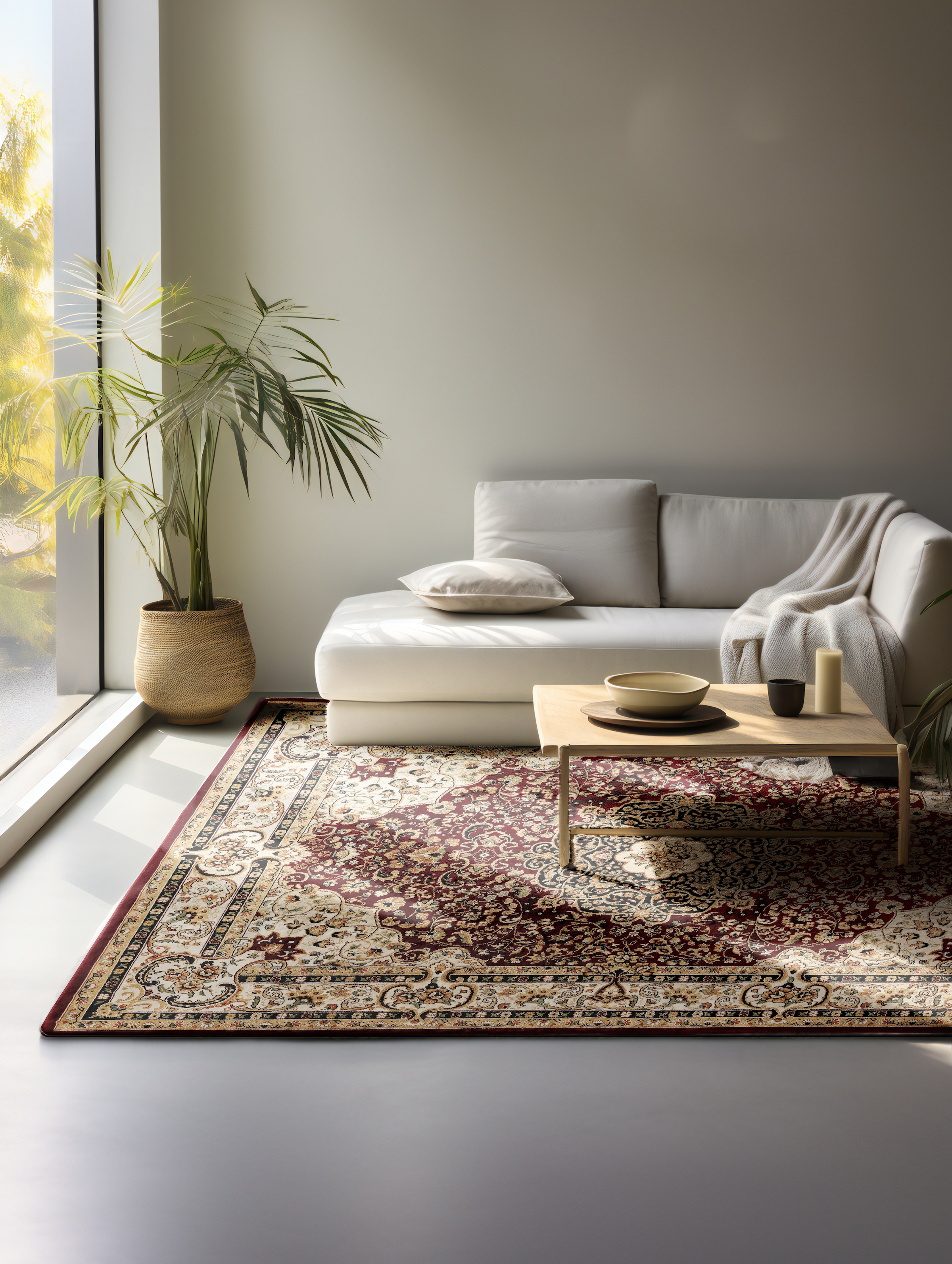 NOURISTAN Teppich "Ghorian" rechteckig 8 mm Höhe Orient Optik, strapazierfä günstig online kaufen