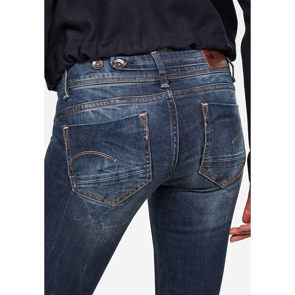 G-Star RAW Straight-Jeans »Midge Saddle Straight«