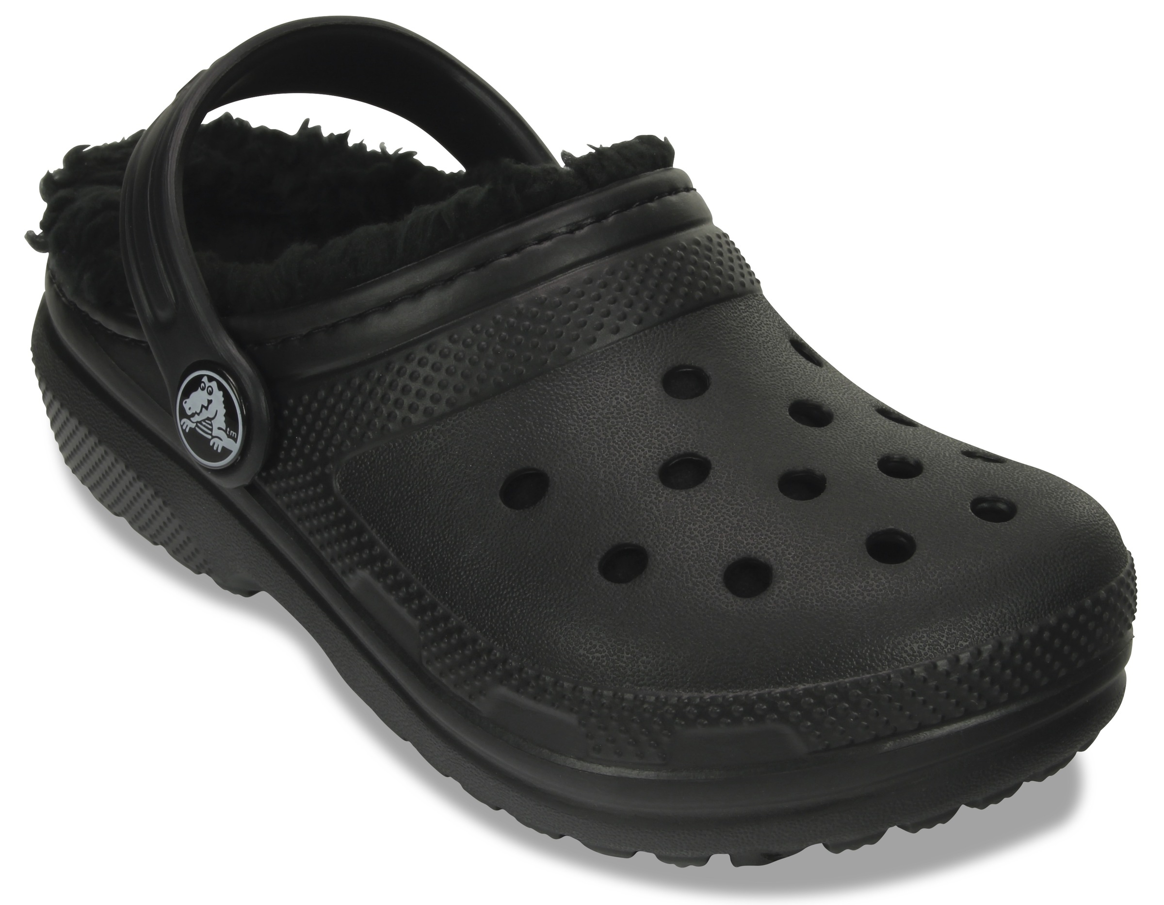 Crocs Clog "Classic Lined Clog", Kindergartenschuh, Hausschuh mit kuscheligem Futter