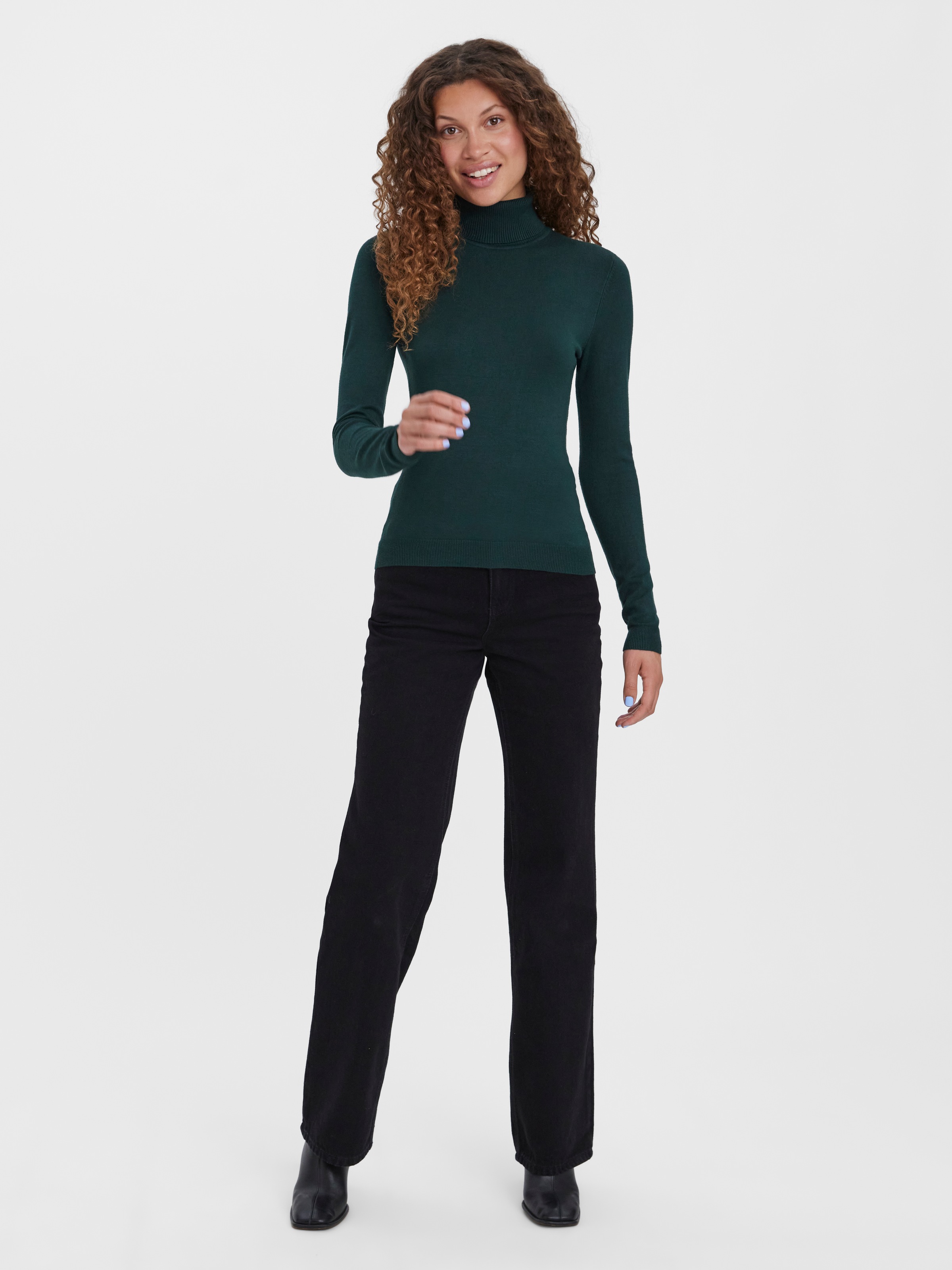 Vero Moda Rollkragenpullover »VMGLORY LS ROLLNECK BLOUSE GA NOOS«