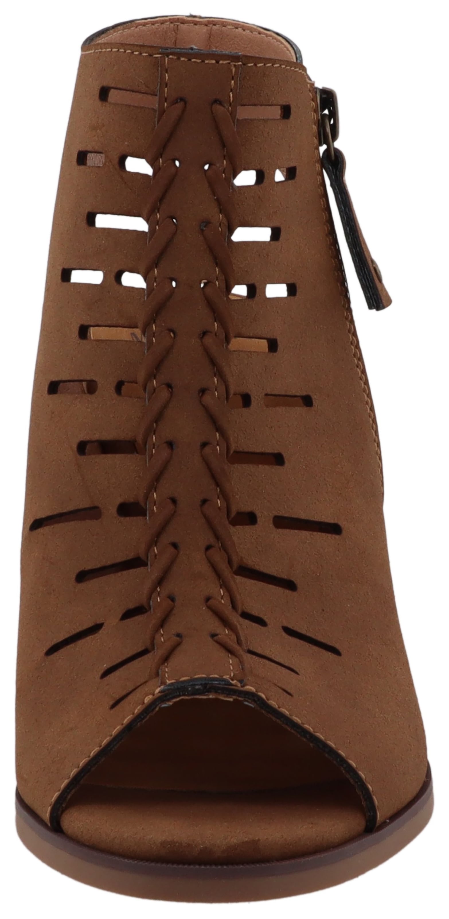 Mustang Shoes Schaftsandalette »Louise«  Blockabsatz, Sommerschuh mit modischen Cut-Outs