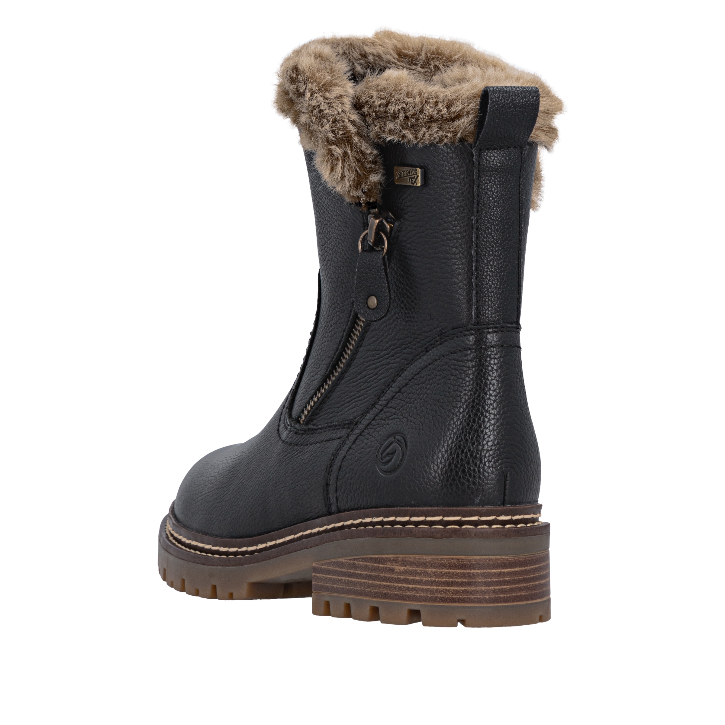 Remonte Winterstiefelette »FIBER-GRIP«, Winterboots, Outdoorboots mit Schurwollfutter und TEX-Ausstattung