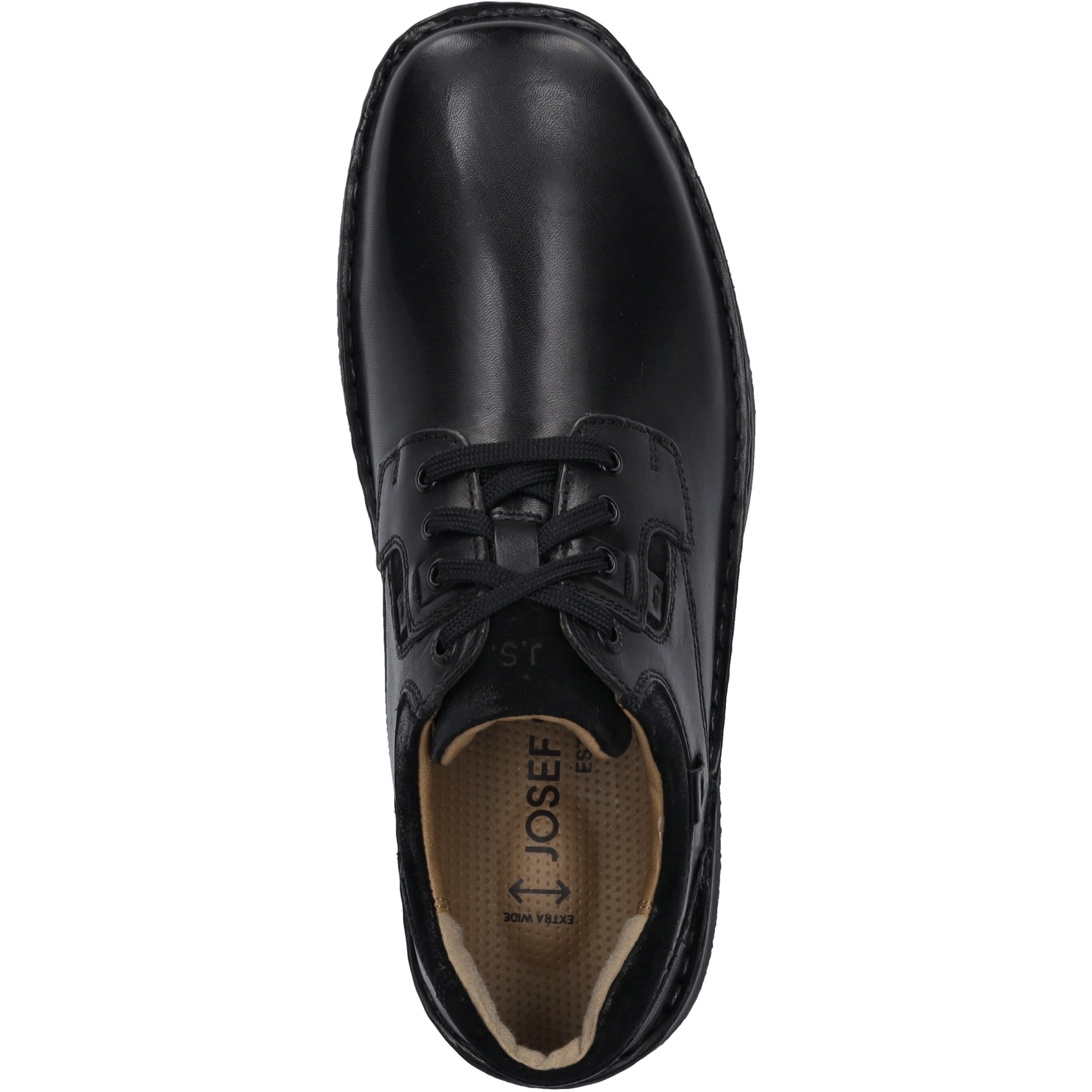 Josef Seibel Schnürschuh »Anvers 36, schwarz«