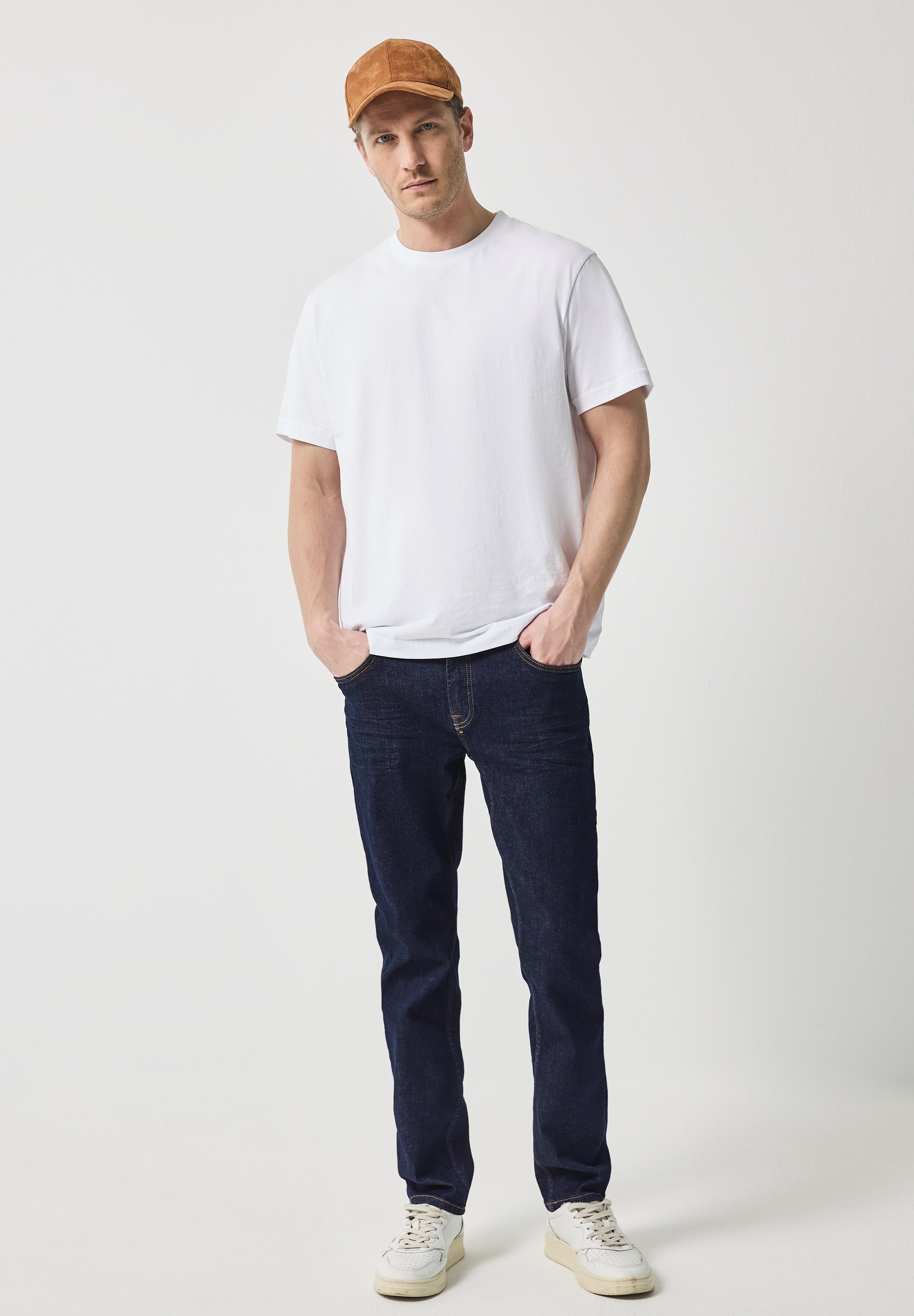STREET ONE MEN Gerade Jeans, Middle Waist