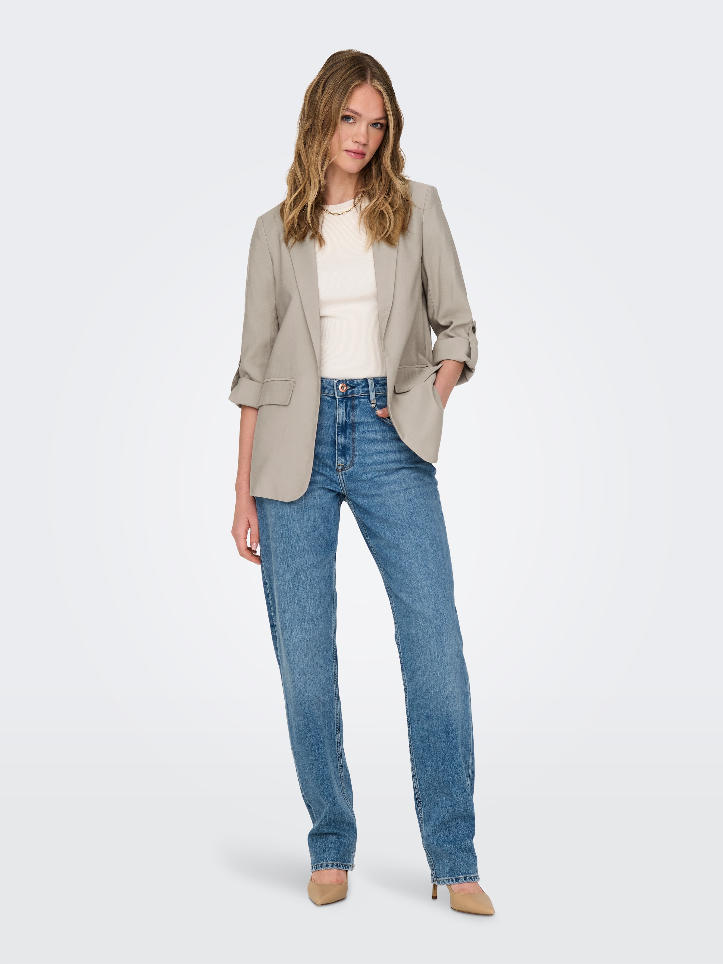ONLY Longblazer »ONLARIS LIFE 3/4 LOOSE BLAZER CC TLR«