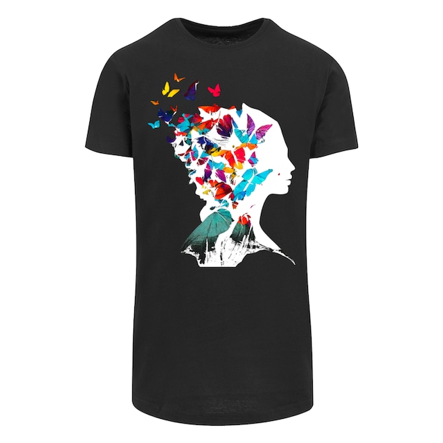 T-Shirt F4NT4STIC TEE«, | Angabe Keine Silhouette für ▷ »Schmetterling LONG BAUR