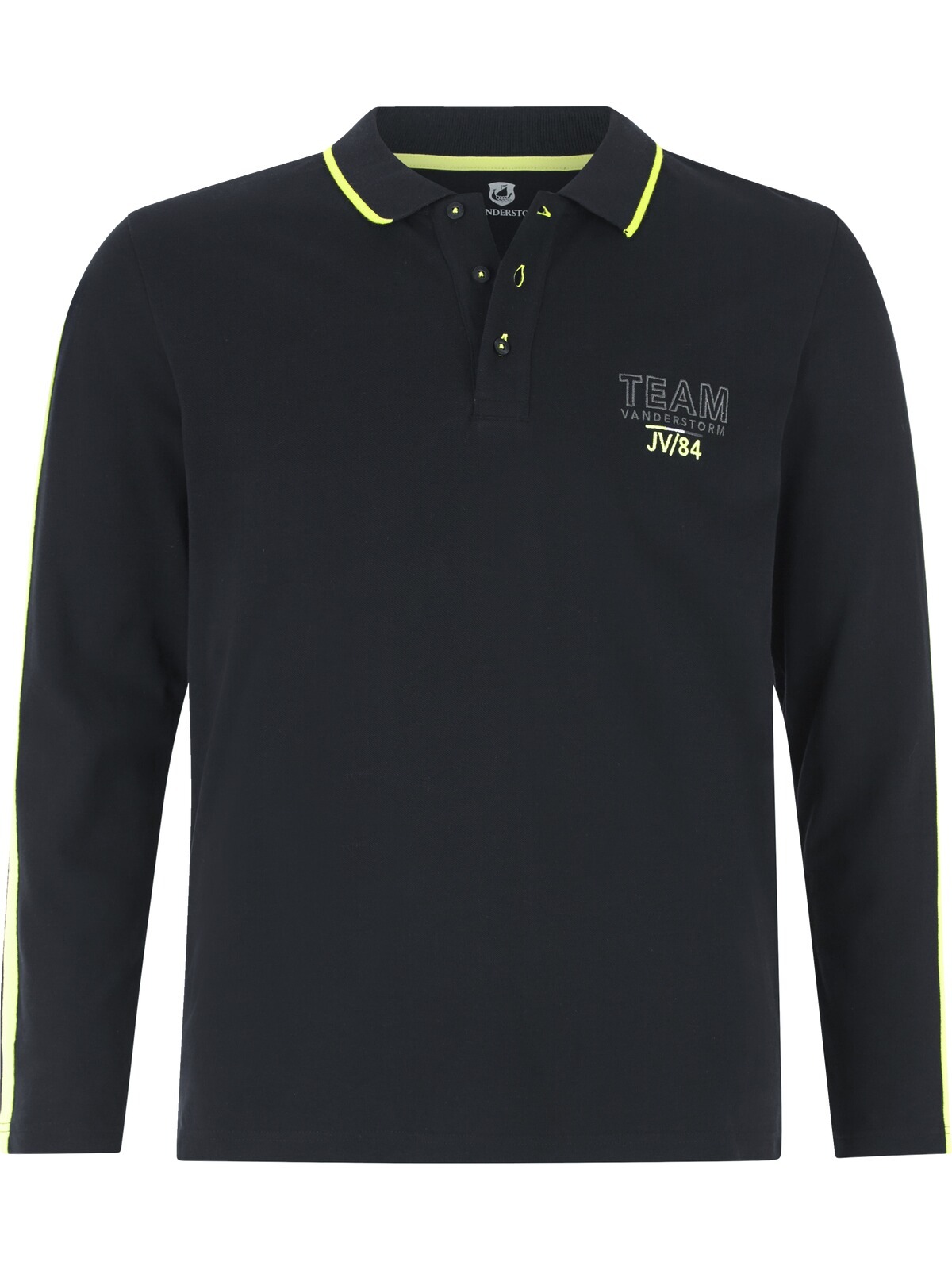 Jan Vanderstorm Langarm-Poloshirt "Langarm-Poloshirt SIGURDHILD" 1 Stk. günstig online kaufen