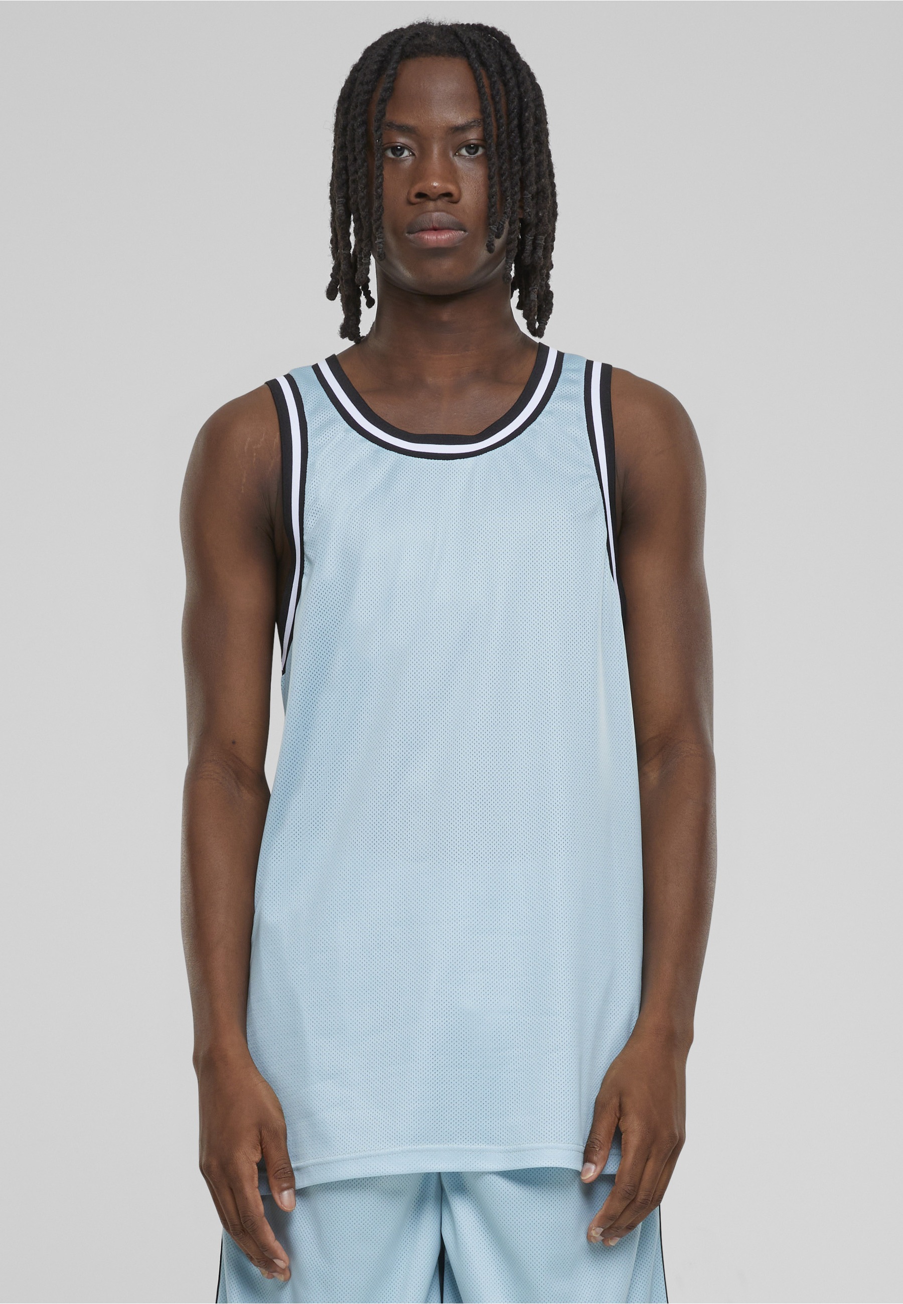 URBAN CLASSICS Tanktop »Urban Classics Herren Mesh Tanktop« 1 Stk.