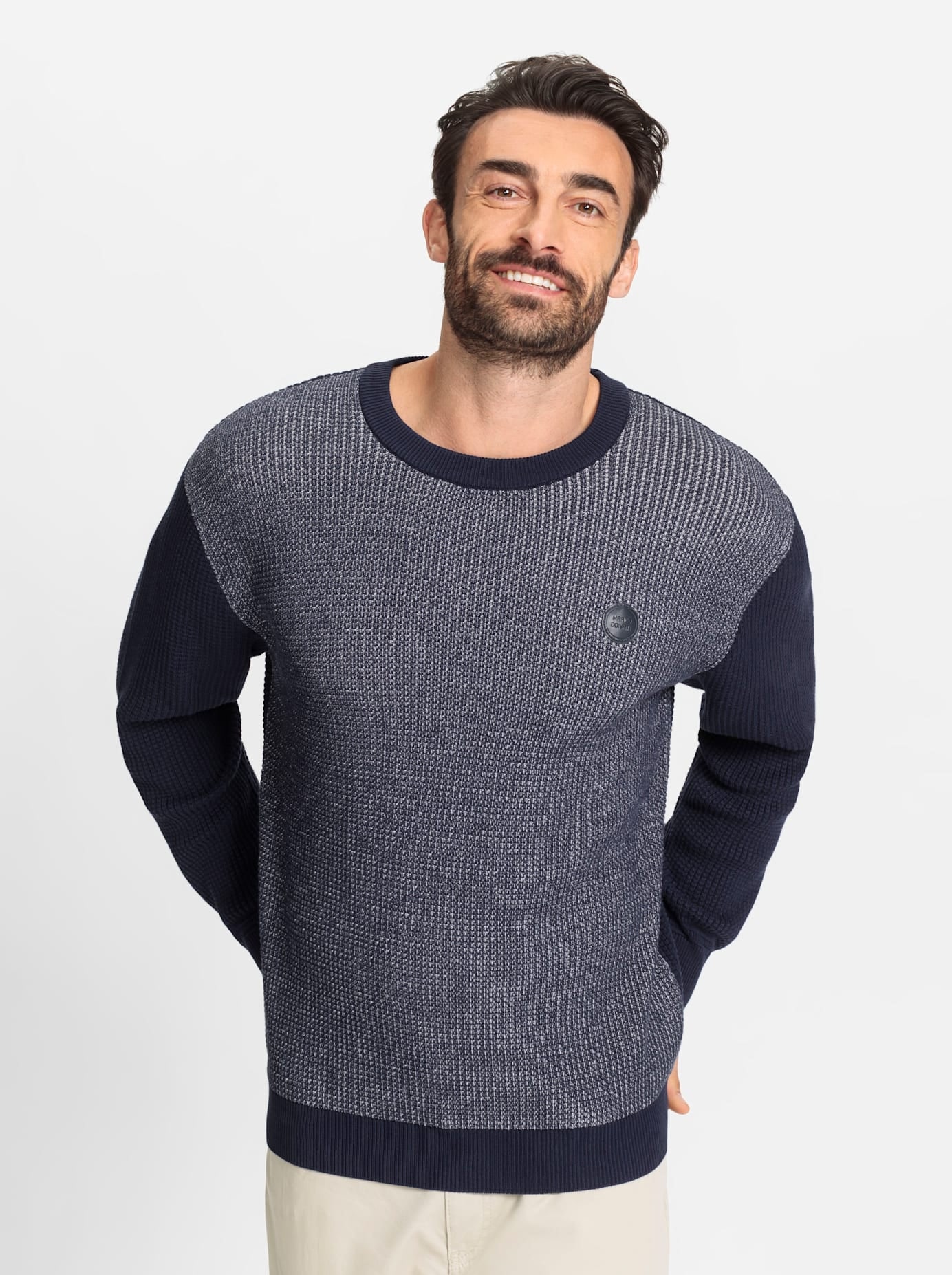 Marco Donati Rundhalspullover »Pullover«