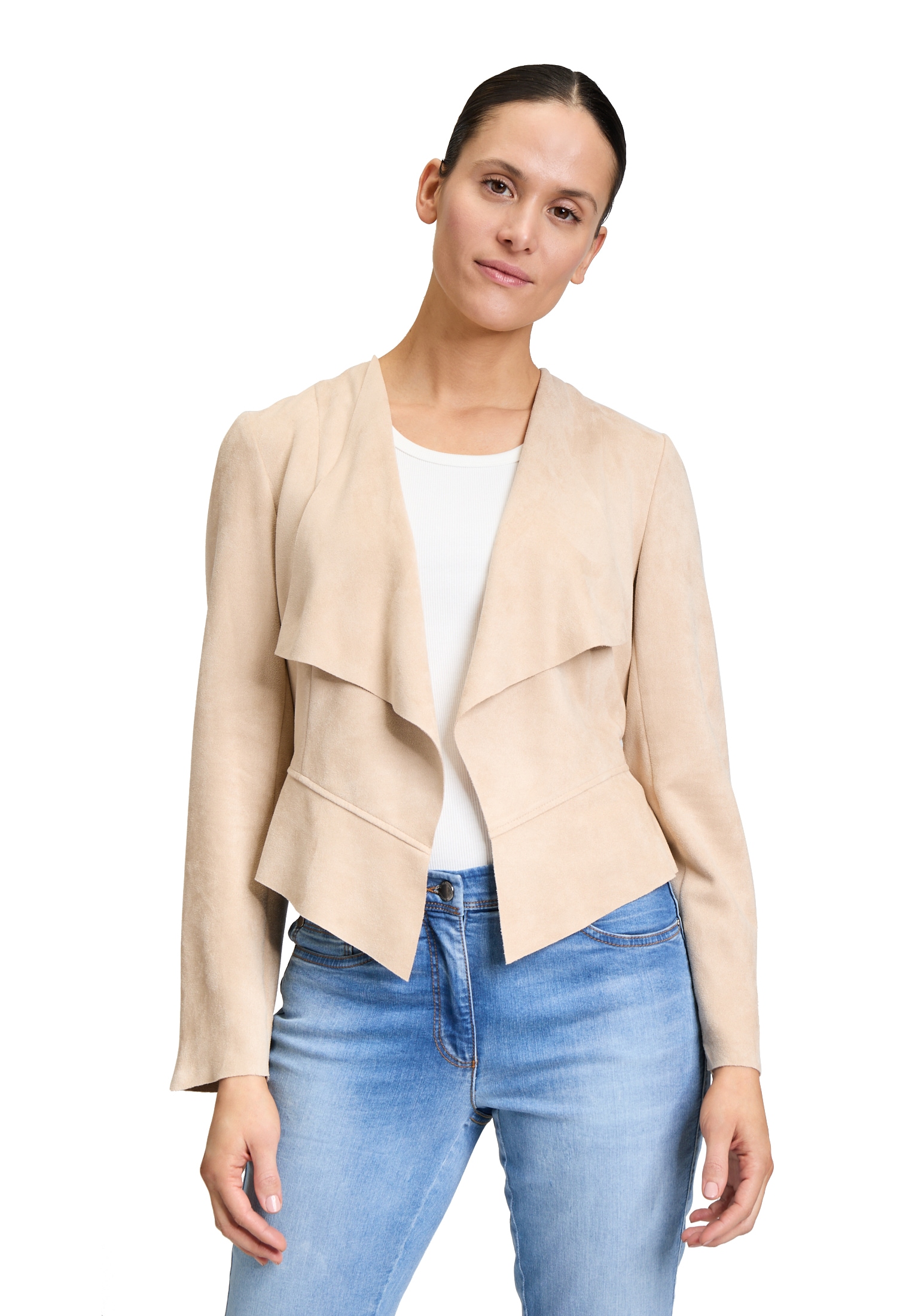 Betty Barclay Jackenblazer "Damen Blazer-Jacke ohne Verschluss" Material günstig online kaufen