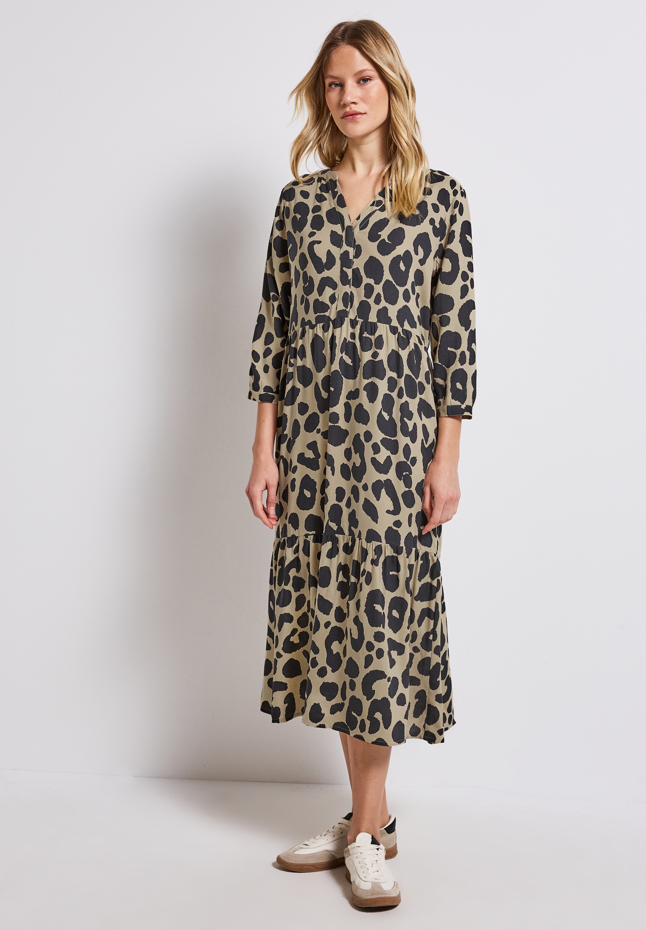 STREET ONE Midikleid, aus Viskose günstig online kaufen