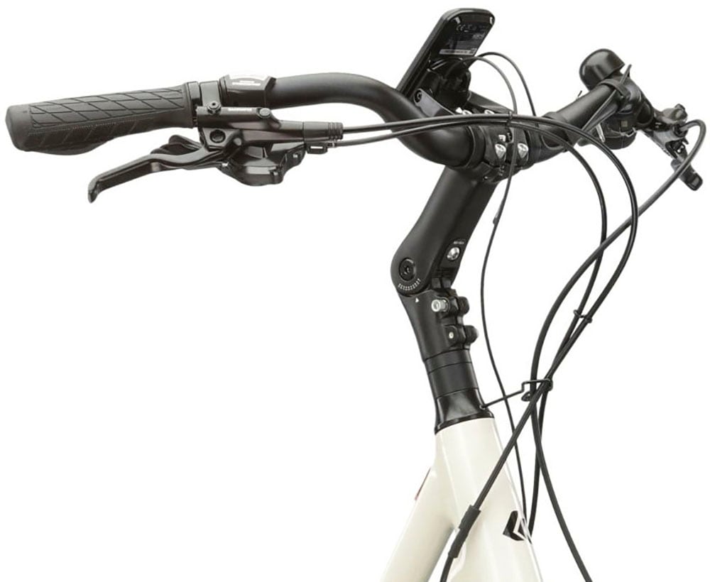 Kross E-Bike »E-Citybike Sentio Hybrid 3.0 28 Zoll beige«, 7 Gang, Shimano, DEORE T6000, Mittelmotor 250 W