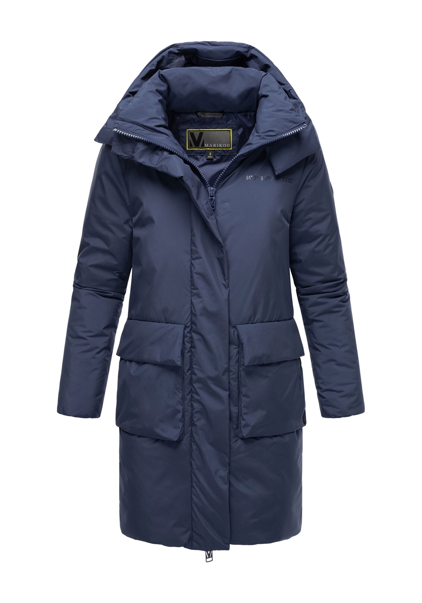 Marikoo Winterjacke »Nanami«, mit großer Kapuze