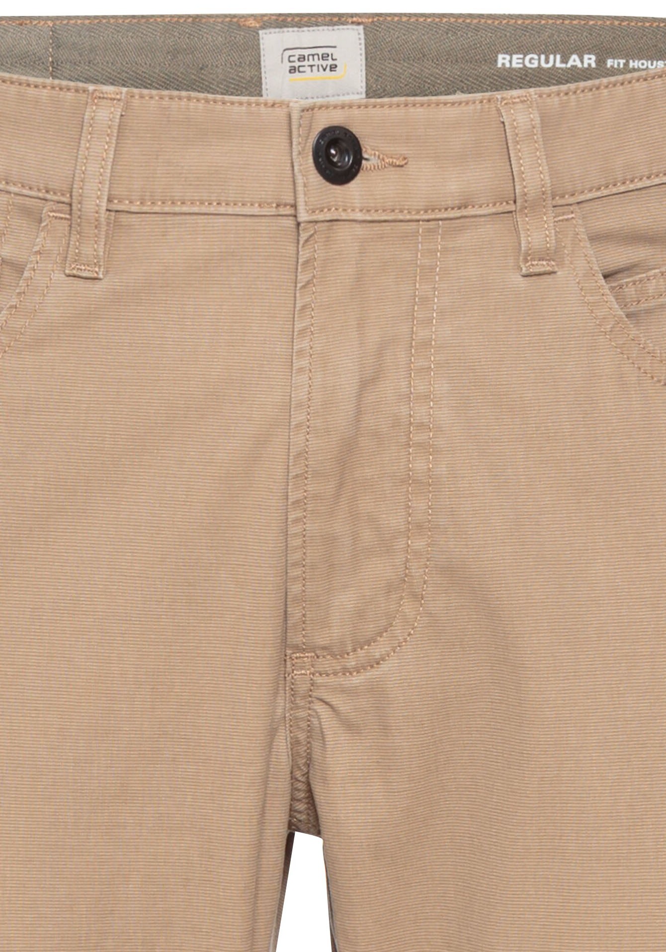camel active 5-Pocket-Jeans, mit Ledermarkenlabel