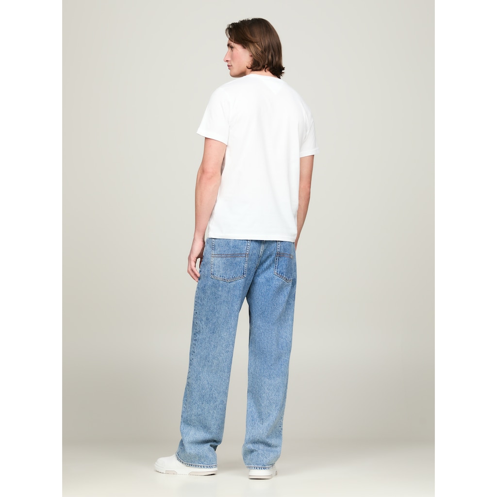 Tommy Jeans T-Shirt »TJM 2PACK SLIM JERSEY TEE«, (Packung, 2 tlg., 2er-Pack), mit Rundhalsausschnitt