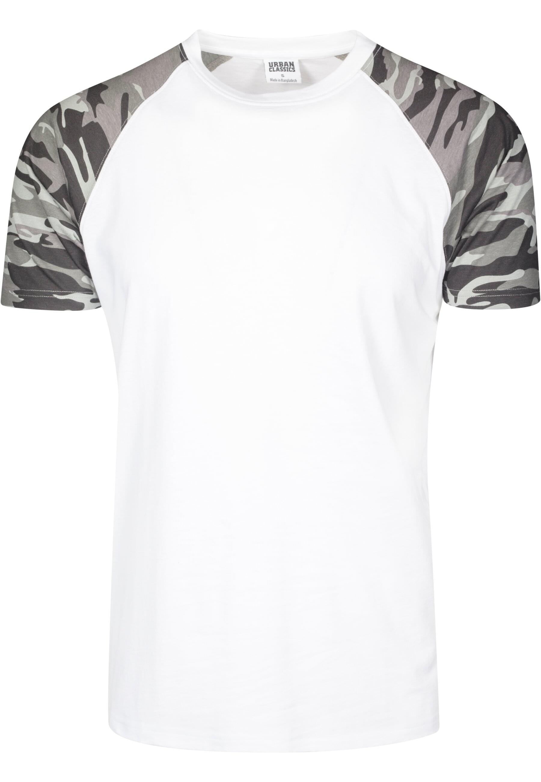 URBAN CLASSICS T-Shirt "Urban Classics Herren Raglan Contrast Tee"