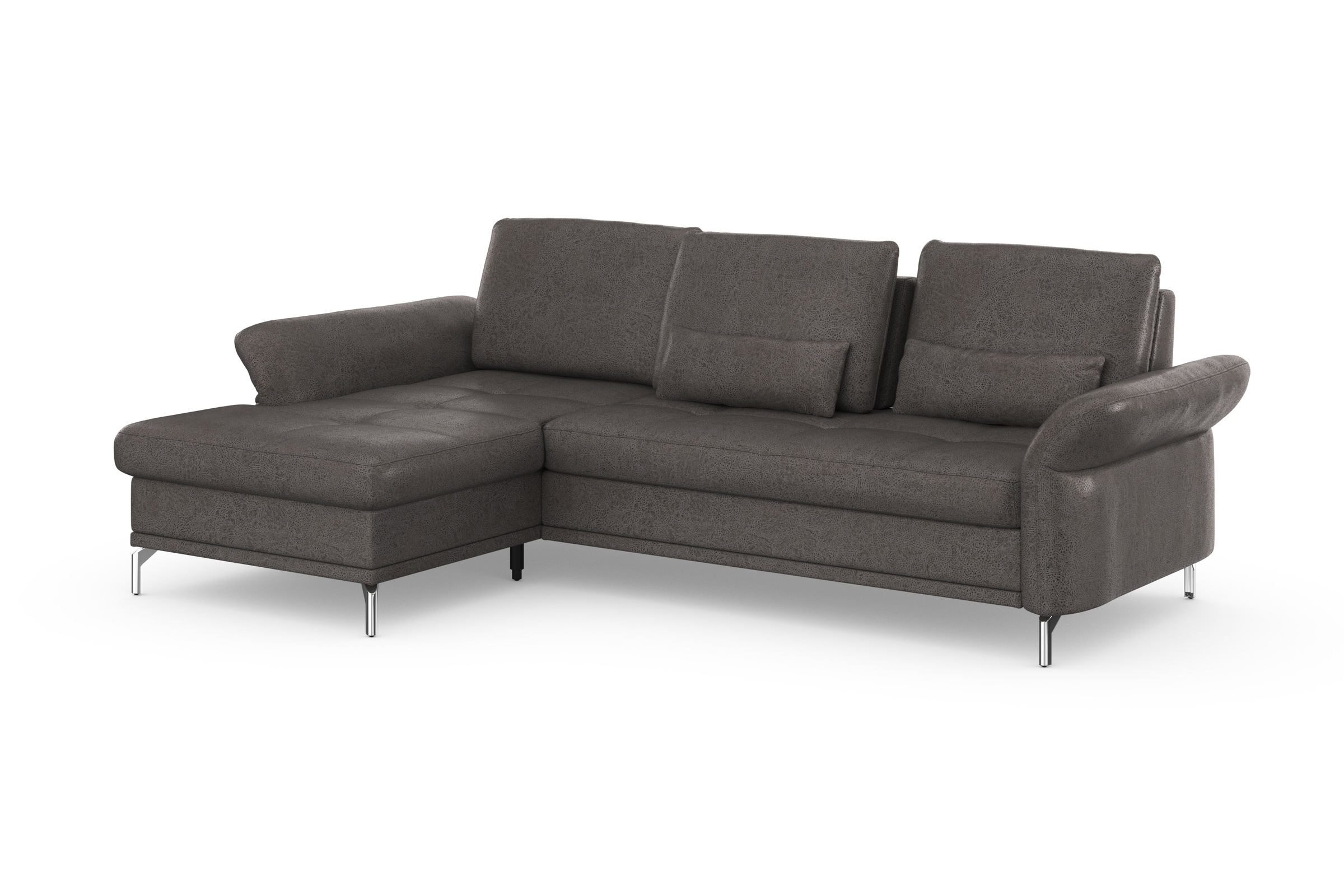 Thumbnail - INOSIGN Ecksofa "Palm Beach L-Form", Federkern, mit Sitztiefenverstellung, wahlweise mit Bettfunktion