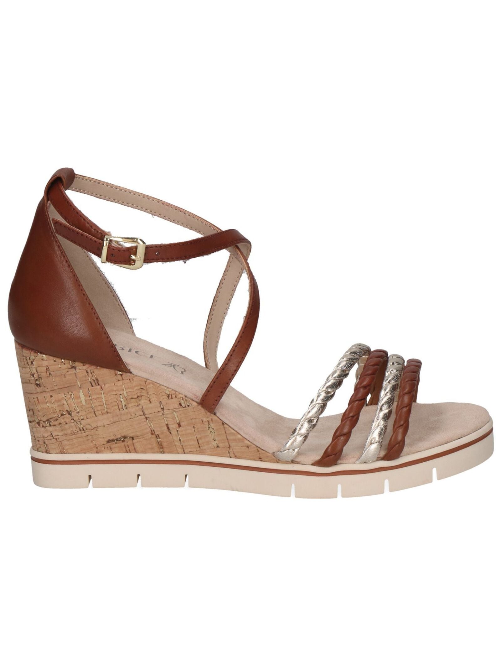 Caprice Keilsandalette »Caprice Sandalen Leder/Synthetik«