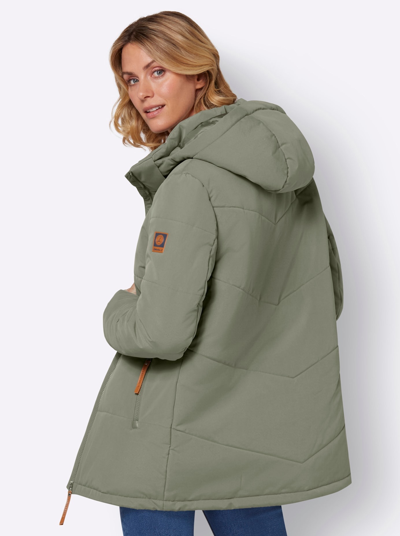Casual Looks Steppjacke, mit Kapuze