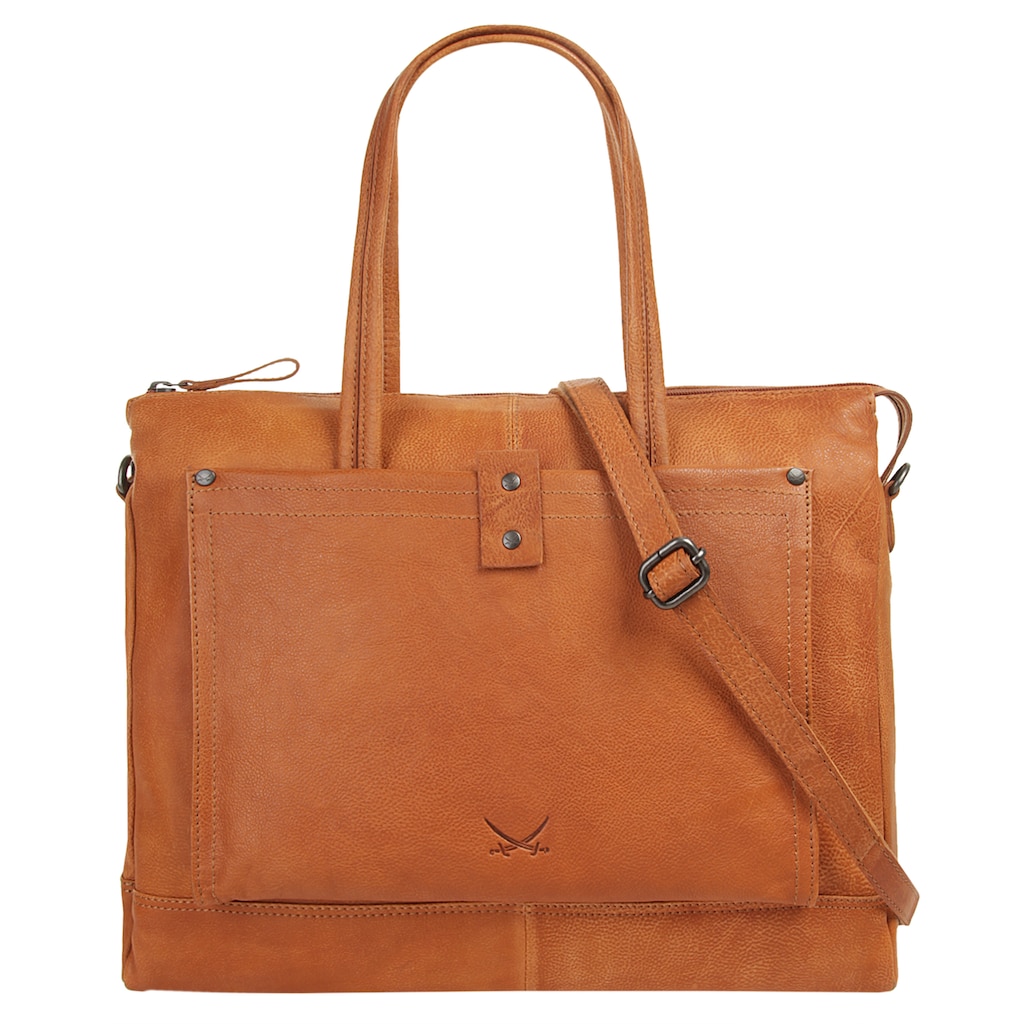 Sansibar Shopper, echt Leder