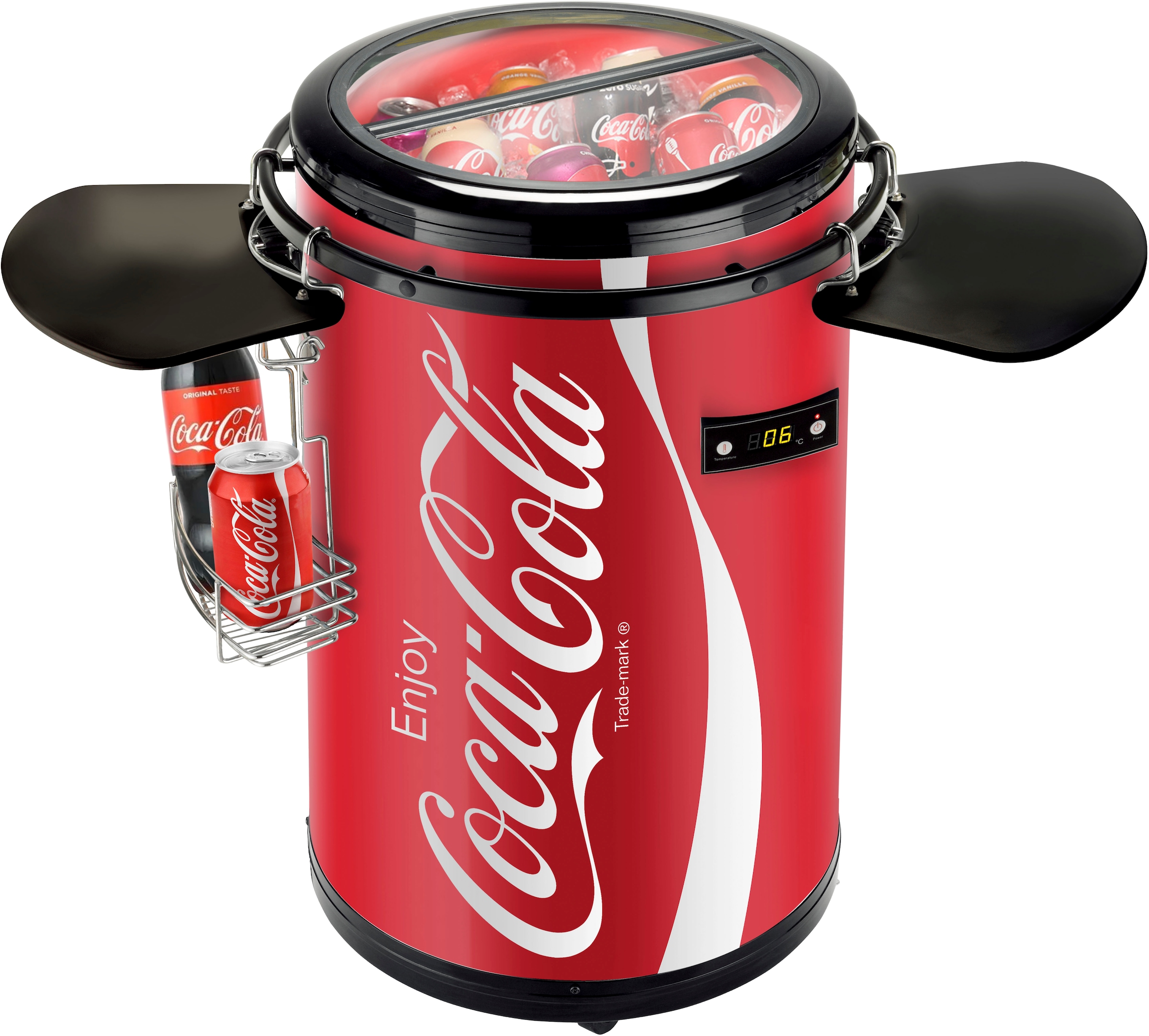 Elektrische Kühlbox »SPC-88CC«, COCA-COLA ® Party Cooler mit 50 l Fassungsvermögen