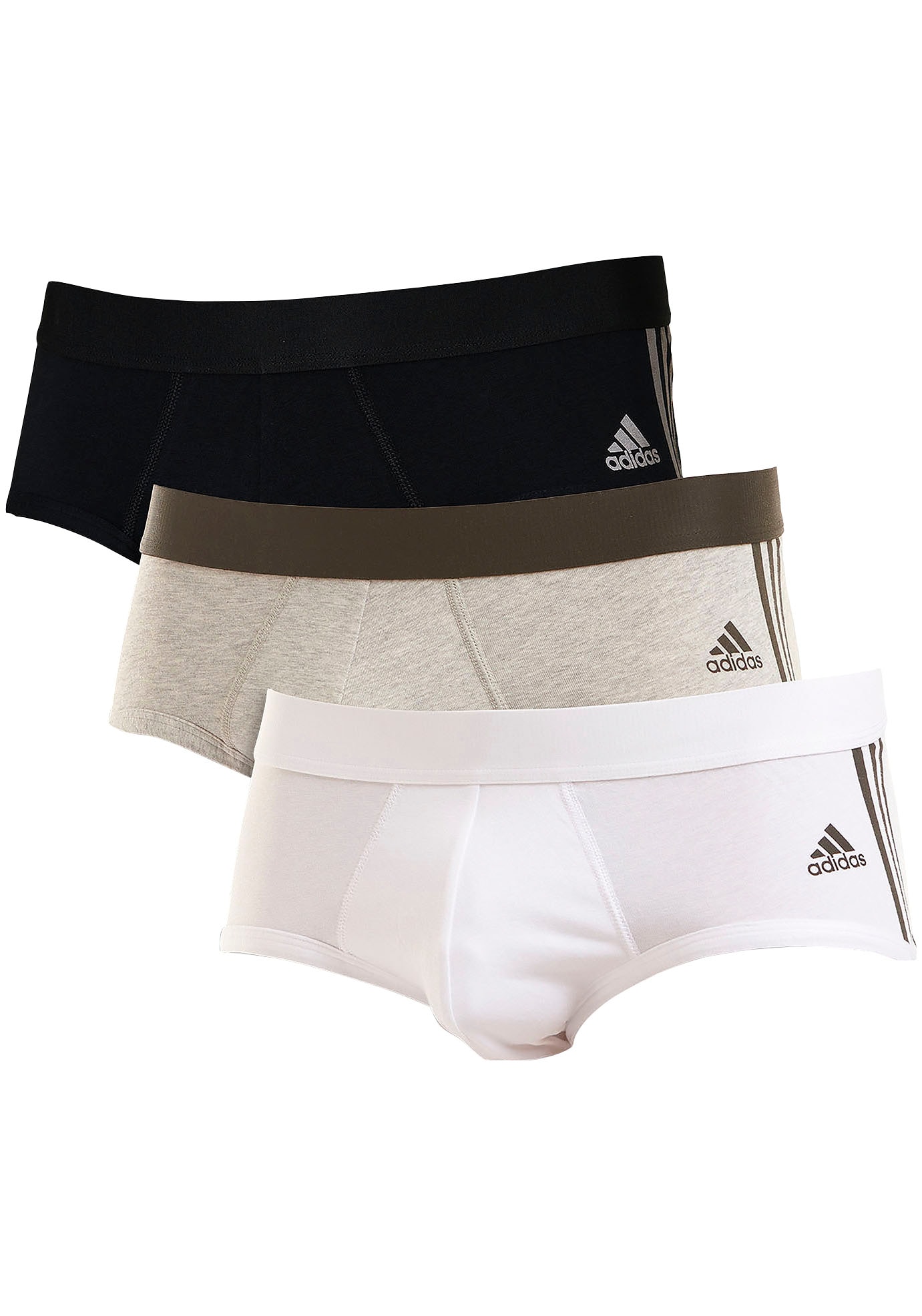adidas Sportswear Slip »"Active Flex Cotton"«, (3er-Pack), mit weicher Nahtverarbeitung